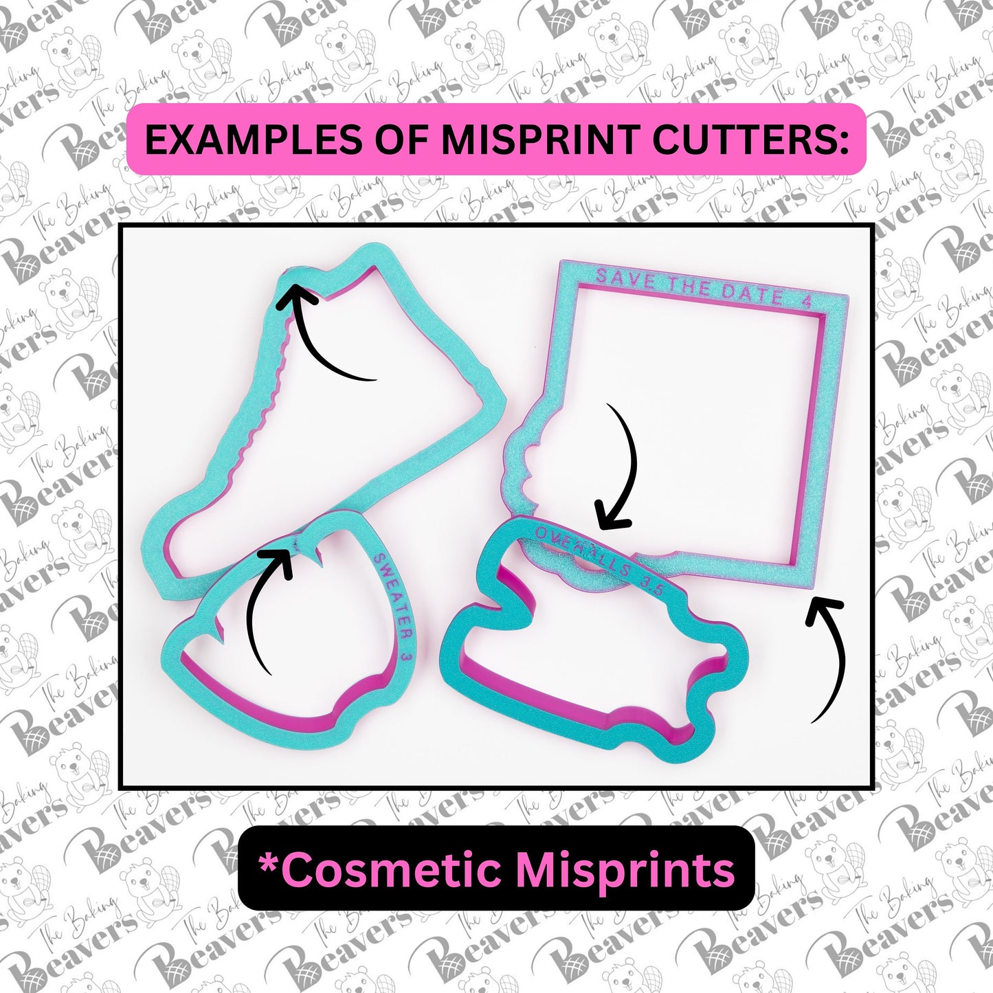 MYSTERY MISPRINT Cookie Cutters