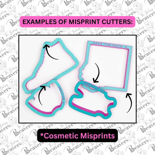 MYSTERY MISPRINT Cookie Cutters