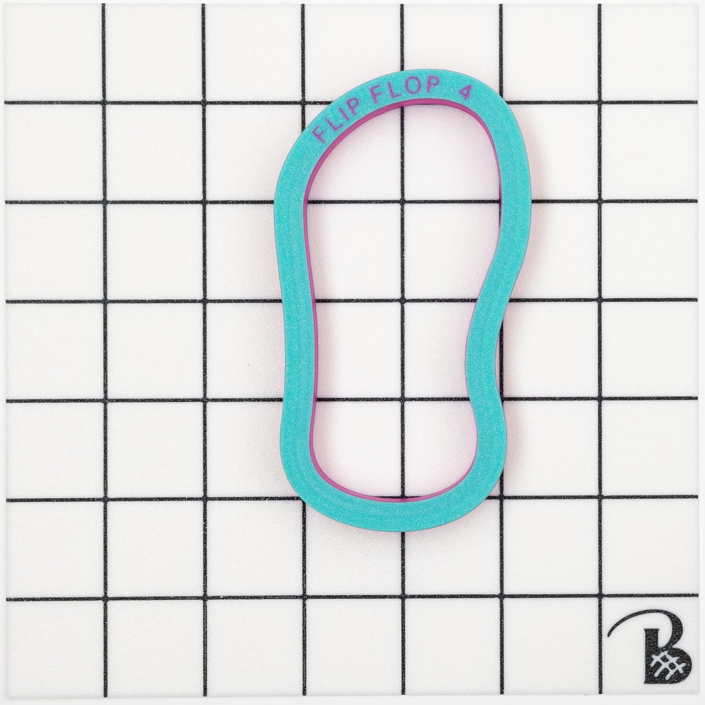 Single Flip Flop Cookie Cutter