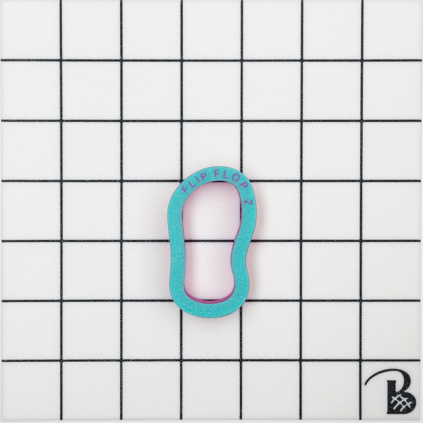 Single Flip Flop Cookie Cutter