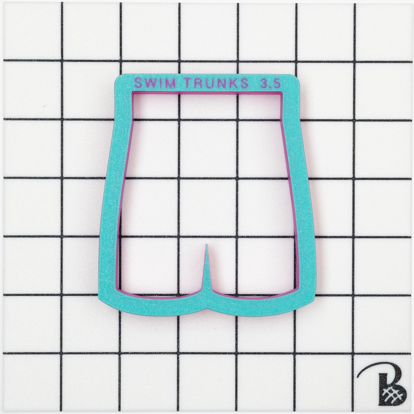 Swim Trunks Cookie Cutter