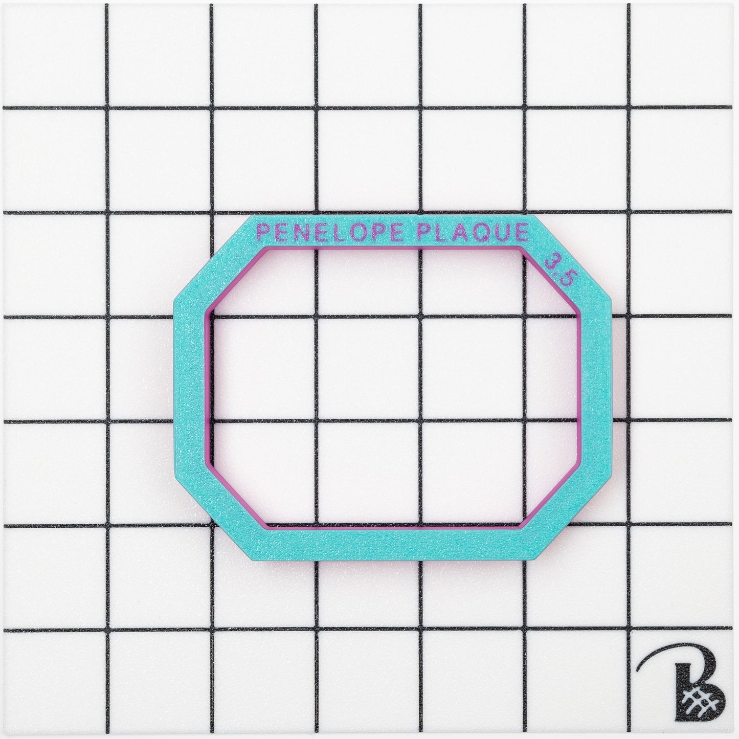 Penelope Plaque / Rectangle with cut corners Cookie Cutter