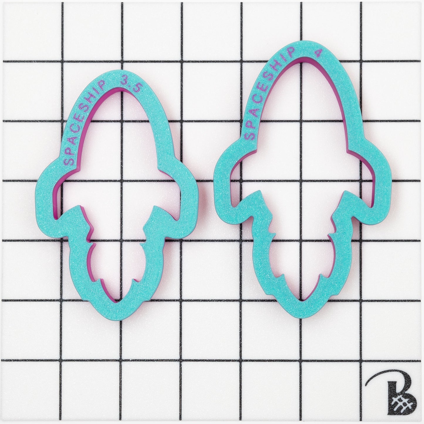 SpaceShip Cookie Cutter (recommend sizing up)