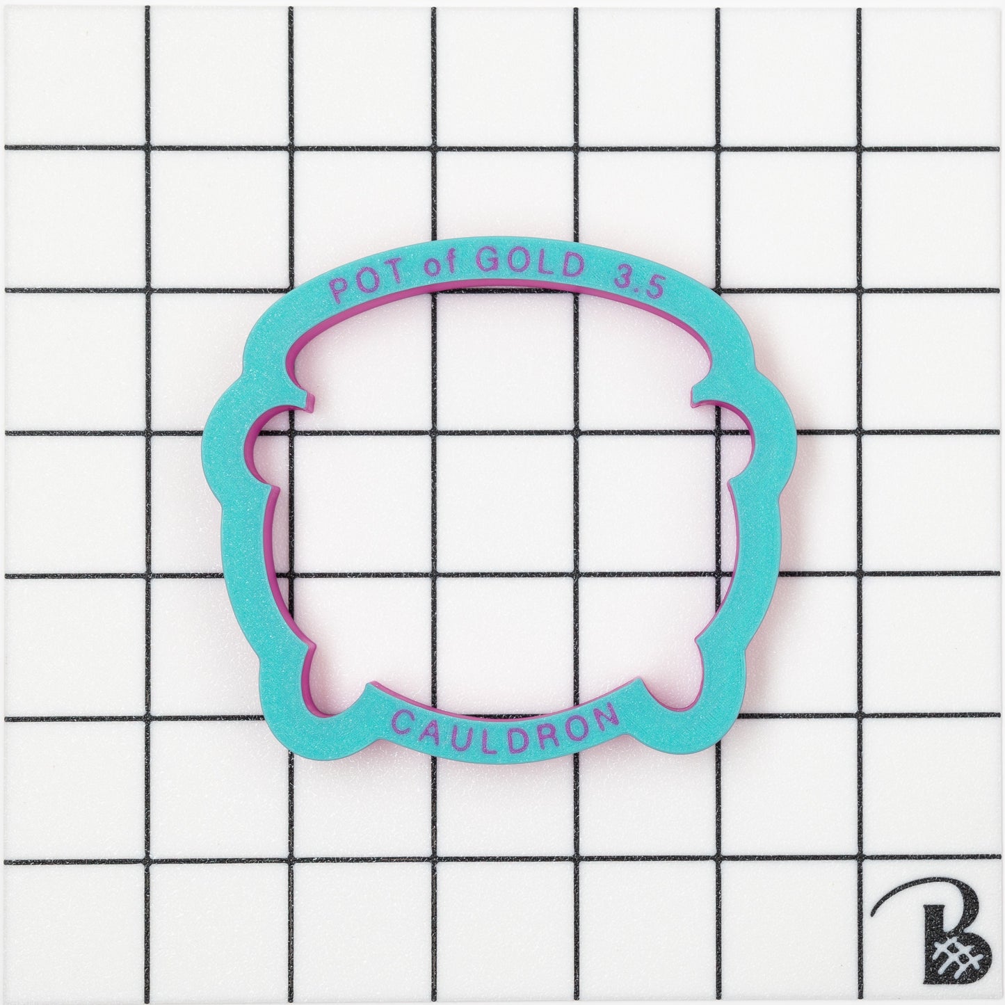 Cauldron (or Pot of Gold) Cookie Cutter