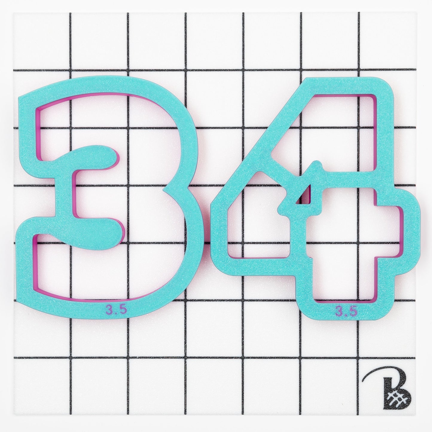 Numbers FULL SET Cookie Cutters - 9 Total