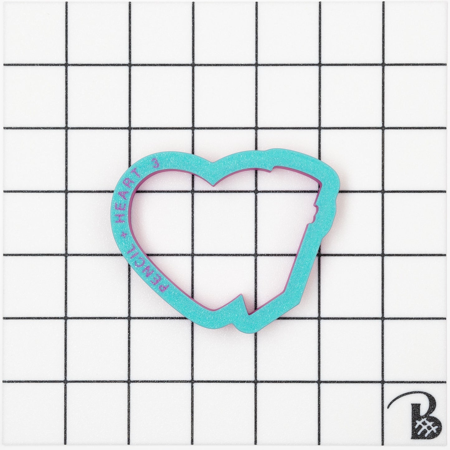 Teacher Appreciation Note Plaque Cookie Cutter (optional 2 part paper stencil)