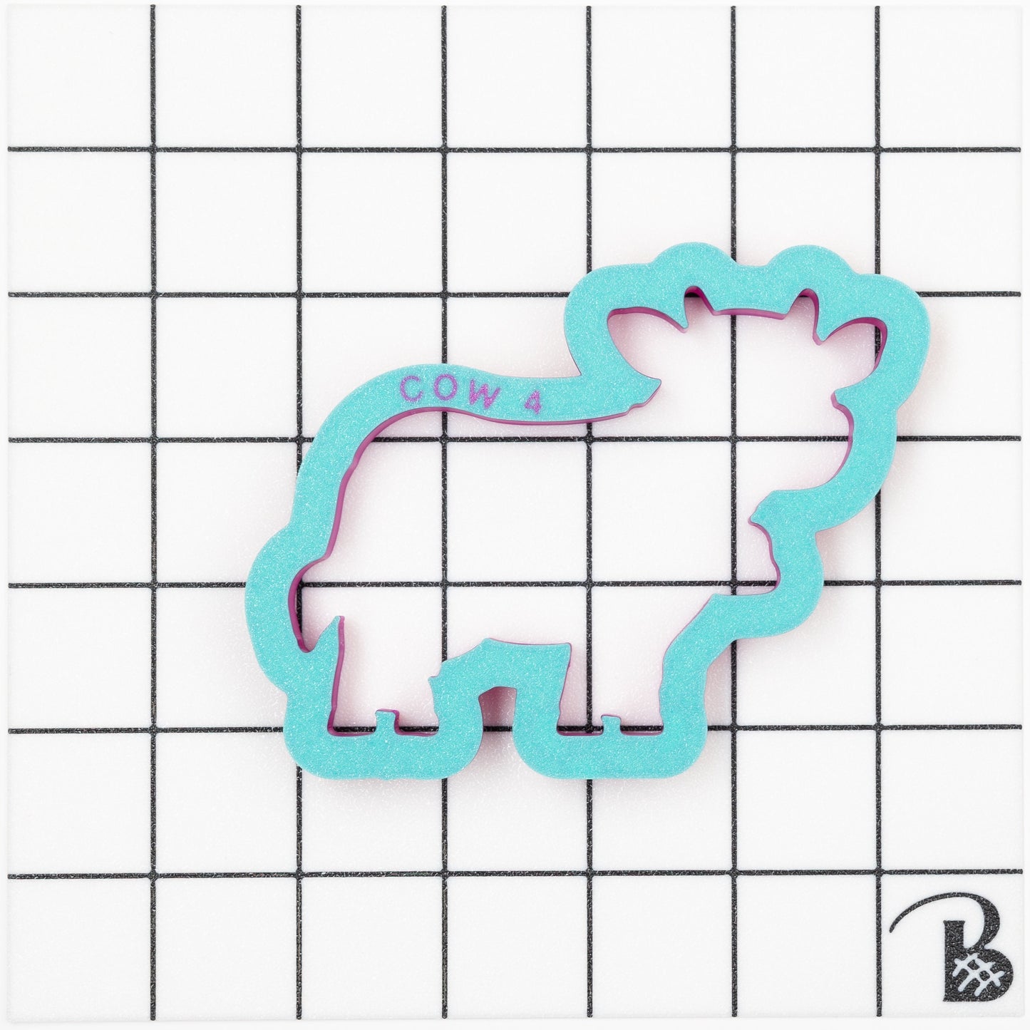 Cow Cookie Cutter (recommend sizing up)