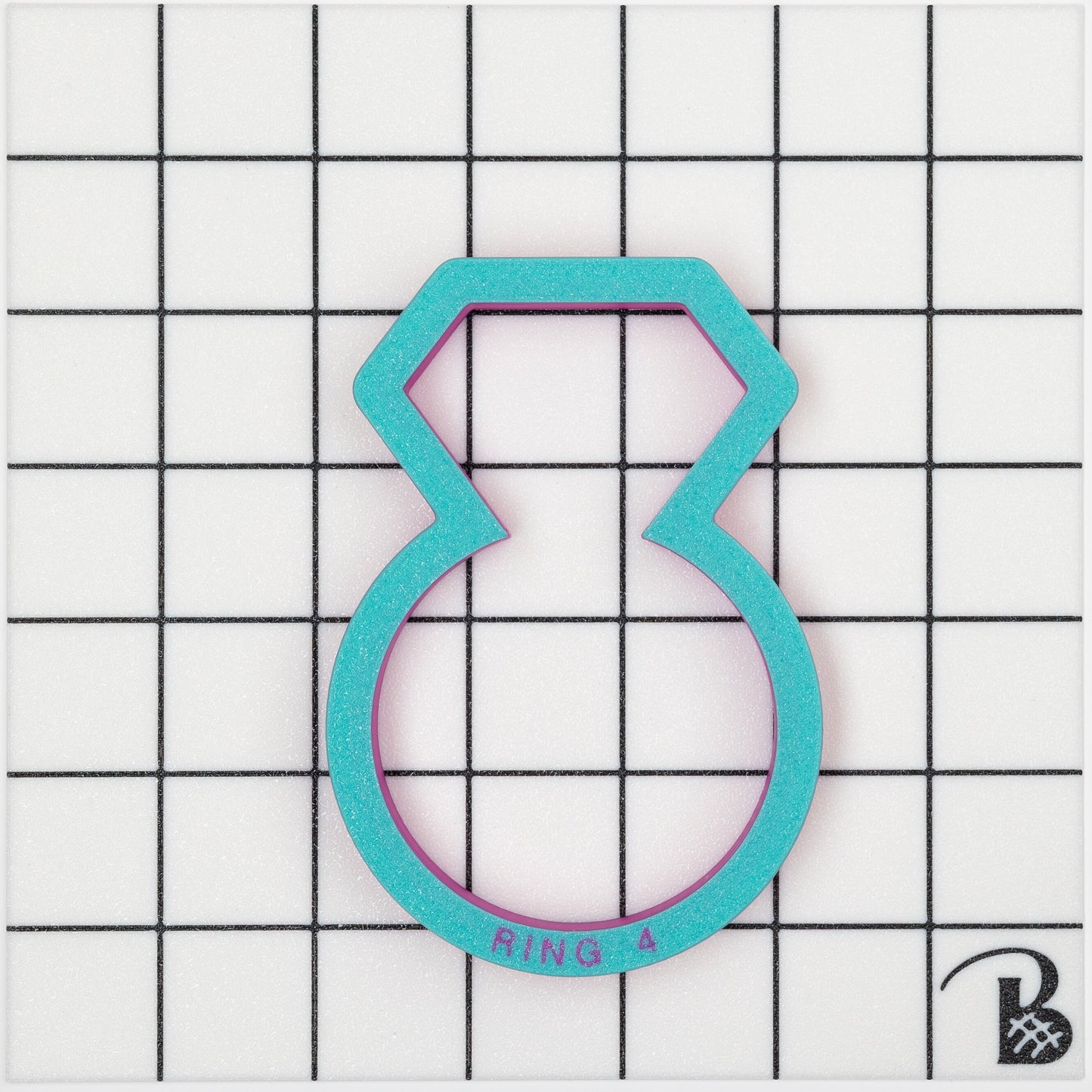 Engagement Ring Cookie Cutter