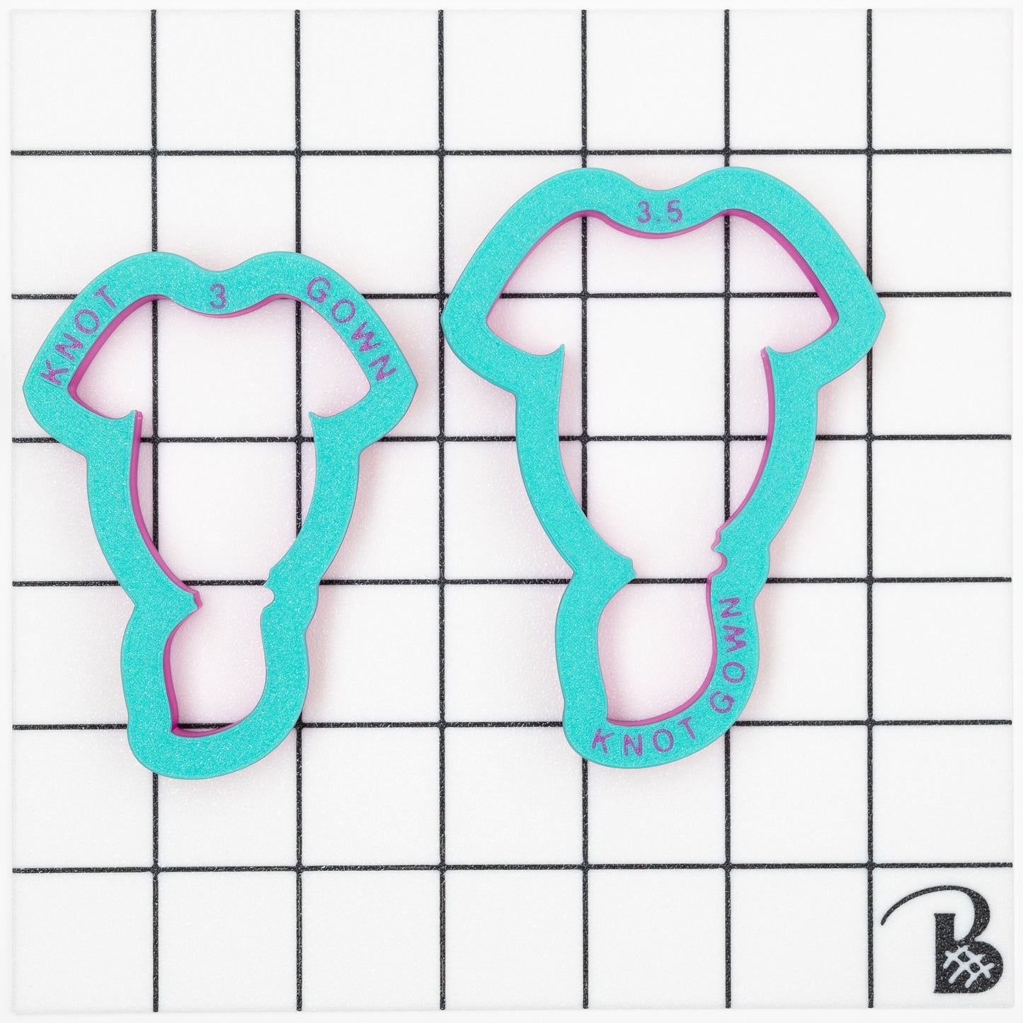 Baby Knot Gown Cookie Cutter