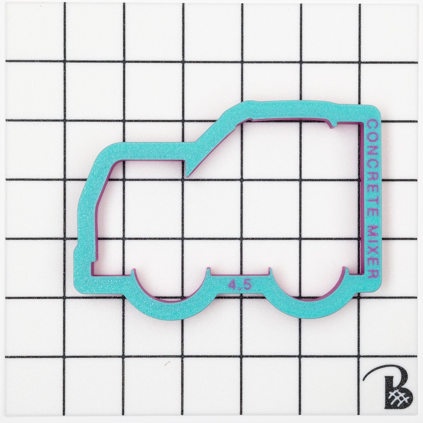 Construction Vehicle Set of 4 Cookie Cutters (PLEASE see Sizing Note)