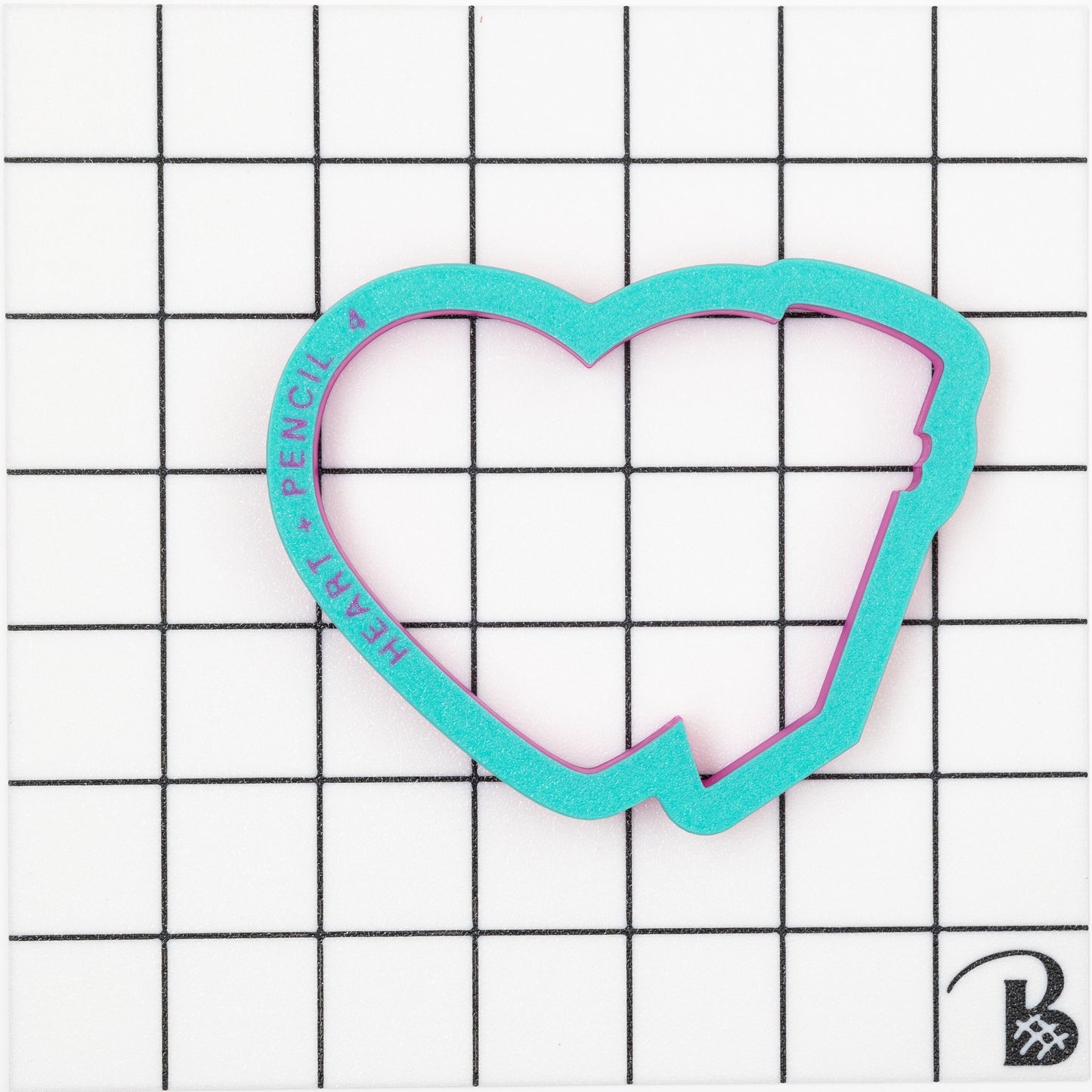 Teacher Appreciation Note Plaque Cookie Cutter (optional 2 part paper stencil)