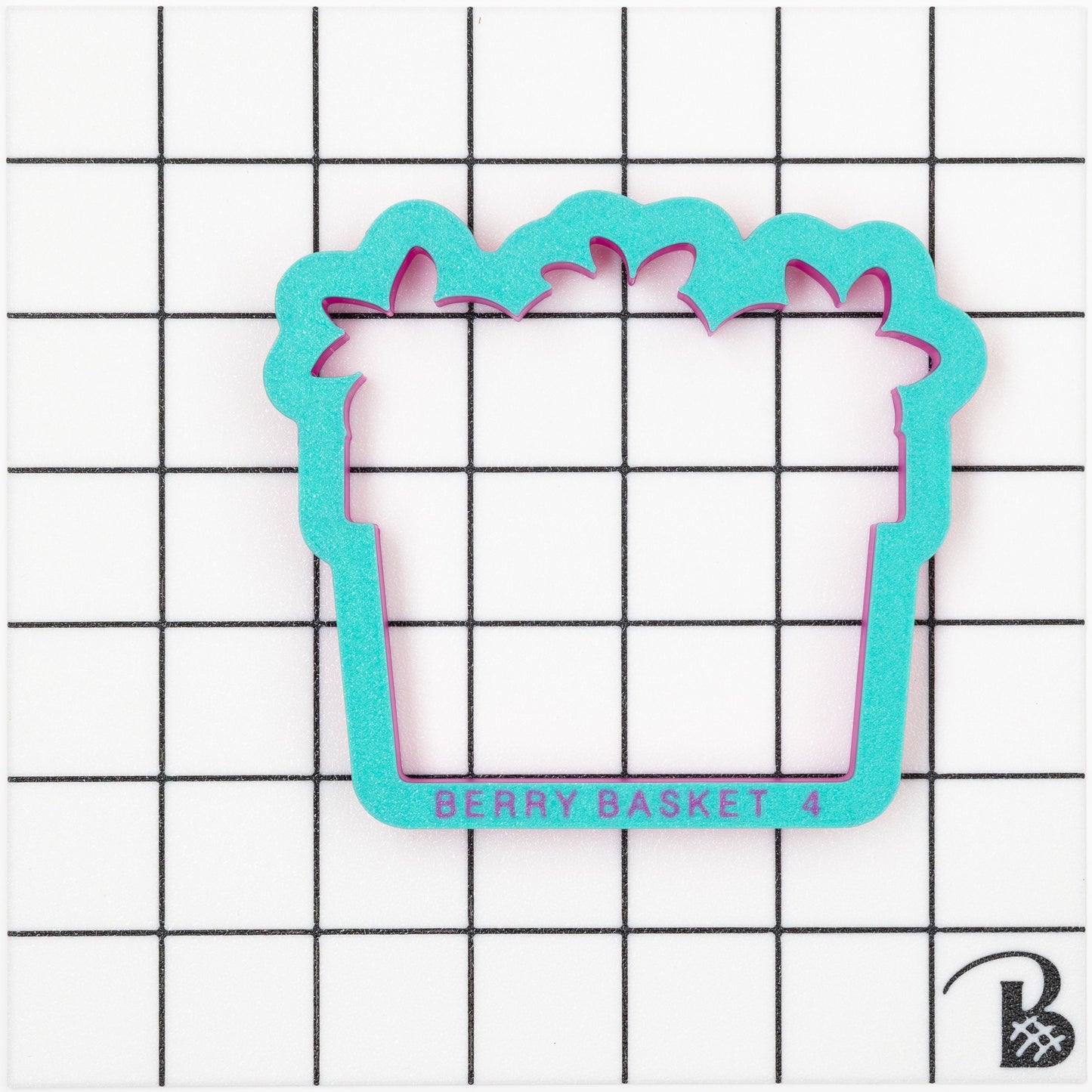 Strawberry Carton Cookie Cutter