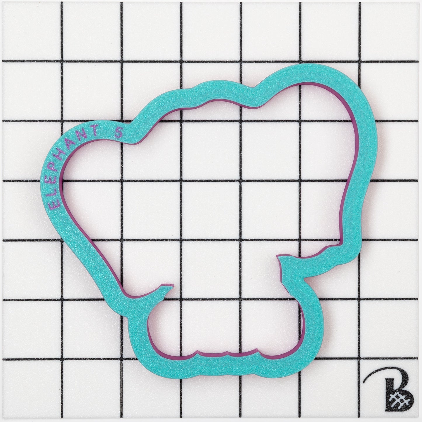 Elephant (sitting) Cookie Cutter