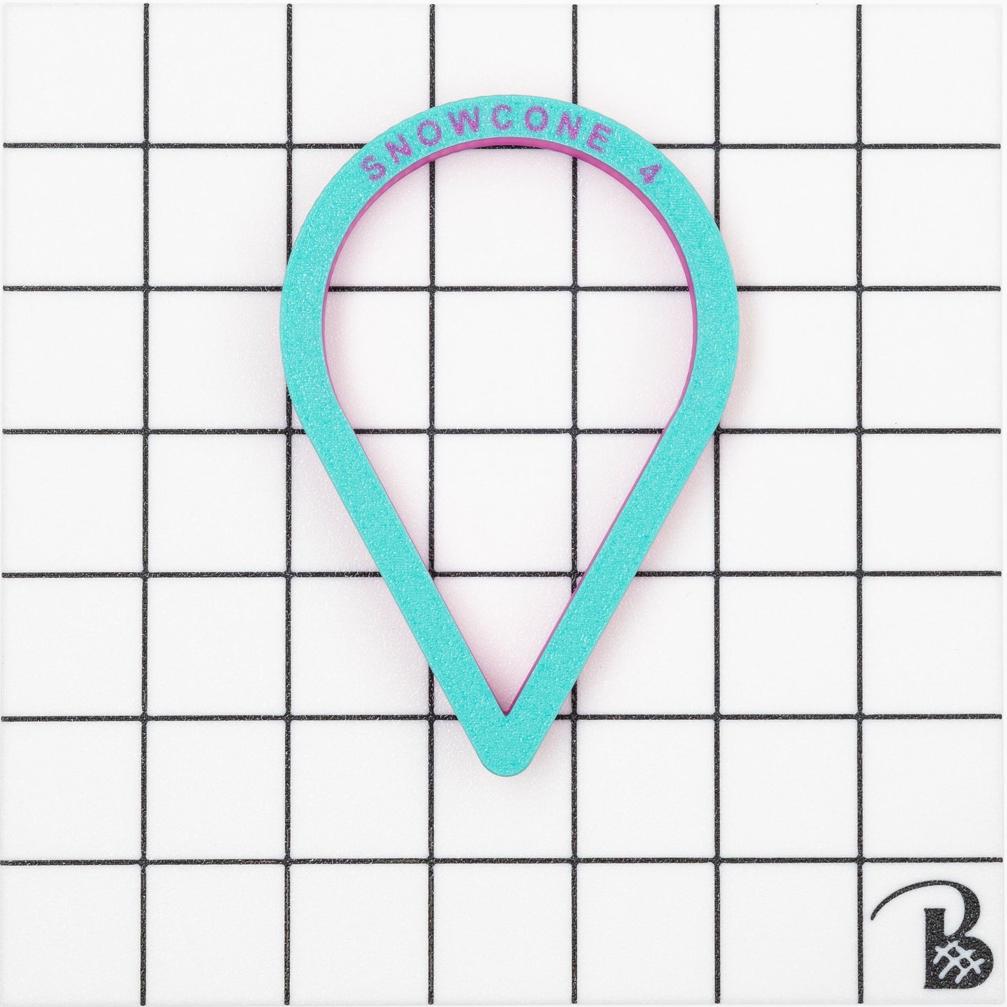 Snow Cone Cookie Cutter