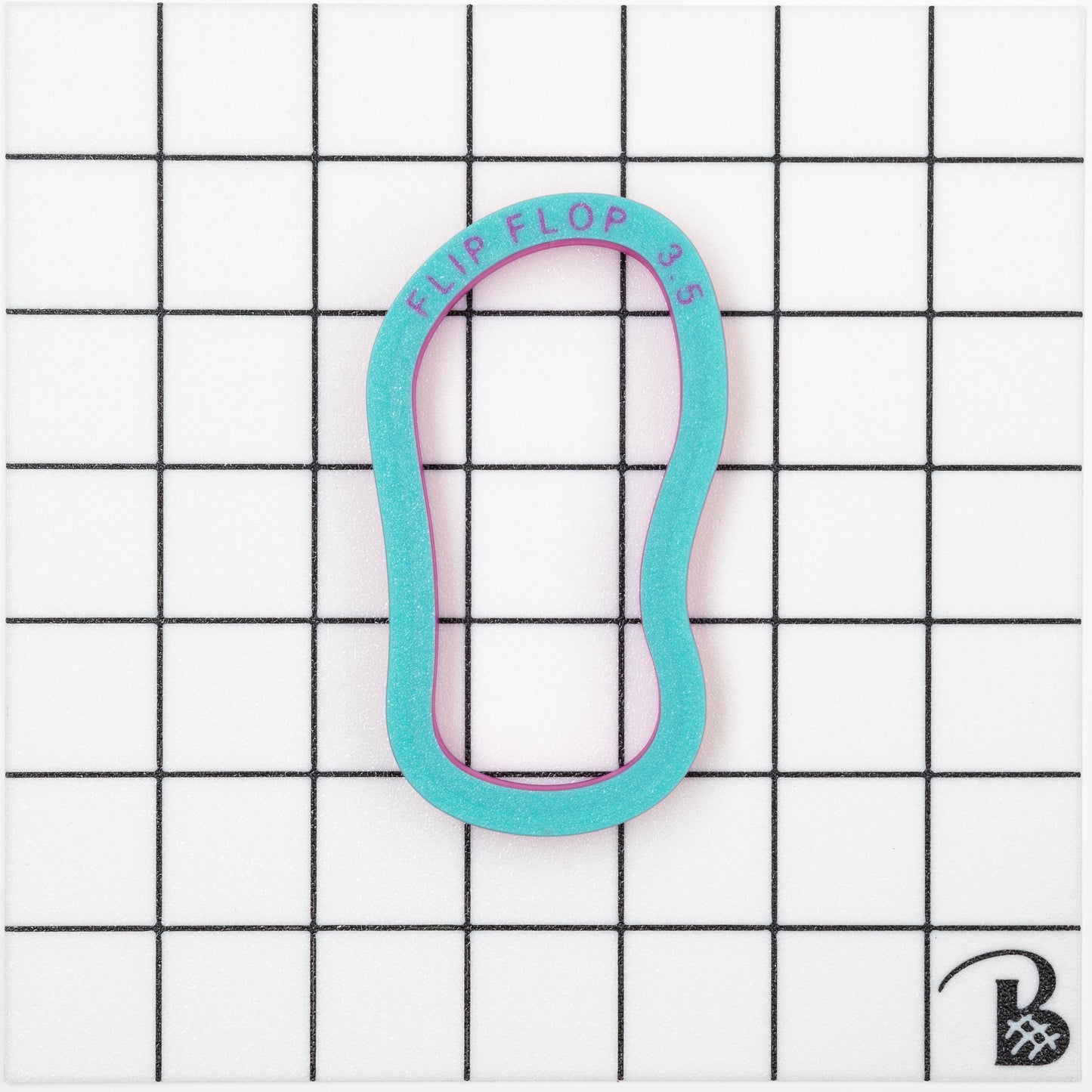 Single Flip Flop Cookie Cutter