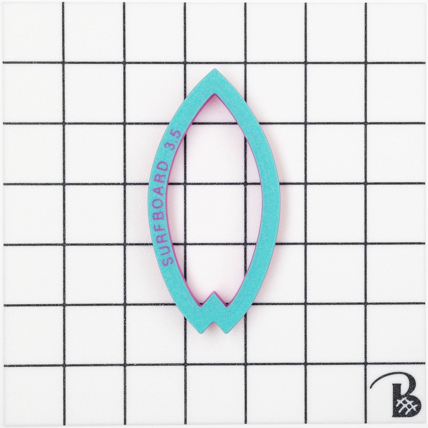 Surfboard Cookie Cutter (recommend sizing up)
