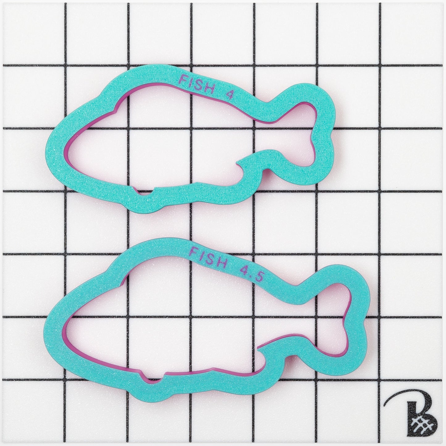 Realistic Fish Cookie Cutter (recommend sizing up- skinny design)