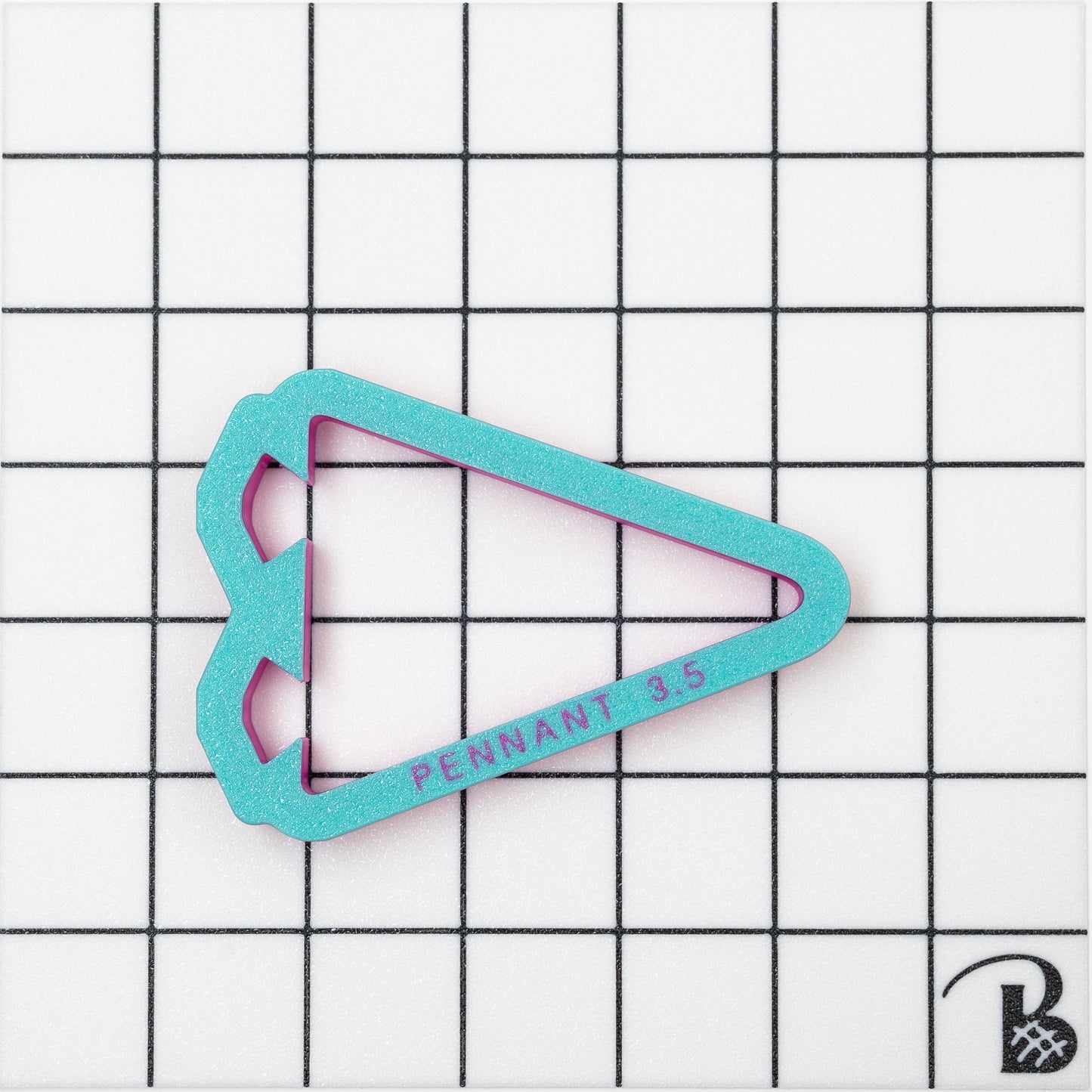 Sports Pennant Cookie Cutter (recommend sizing up)