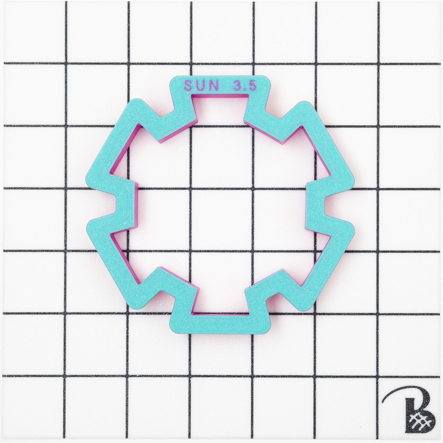 Geometric Sunshine Cookie Cutter