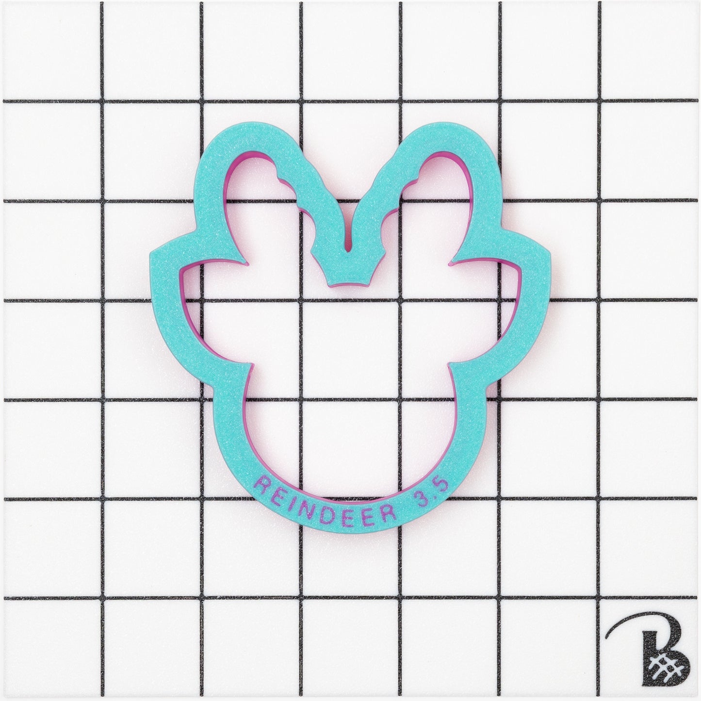 Santa & Rudolph Face (Set of 2) Cookie Cutter