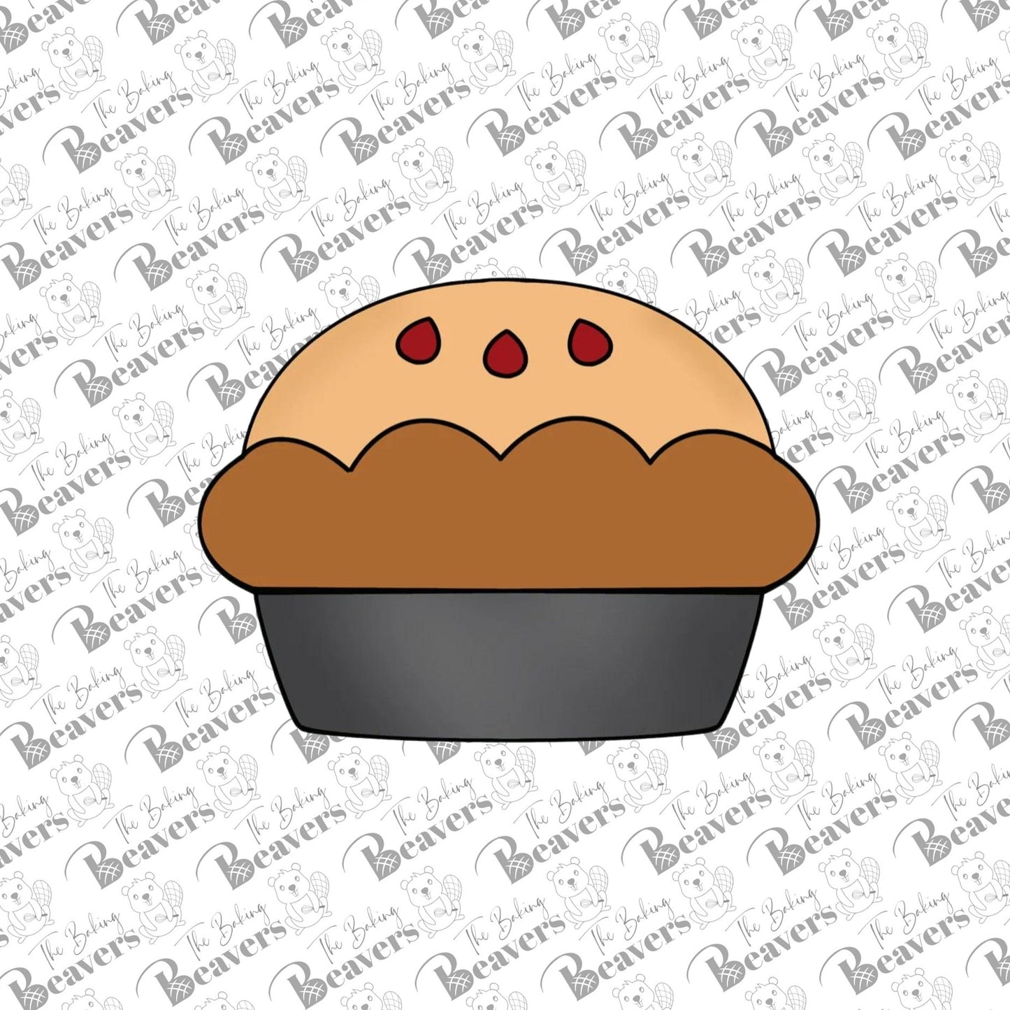 Baked Pie Cookie Cutter