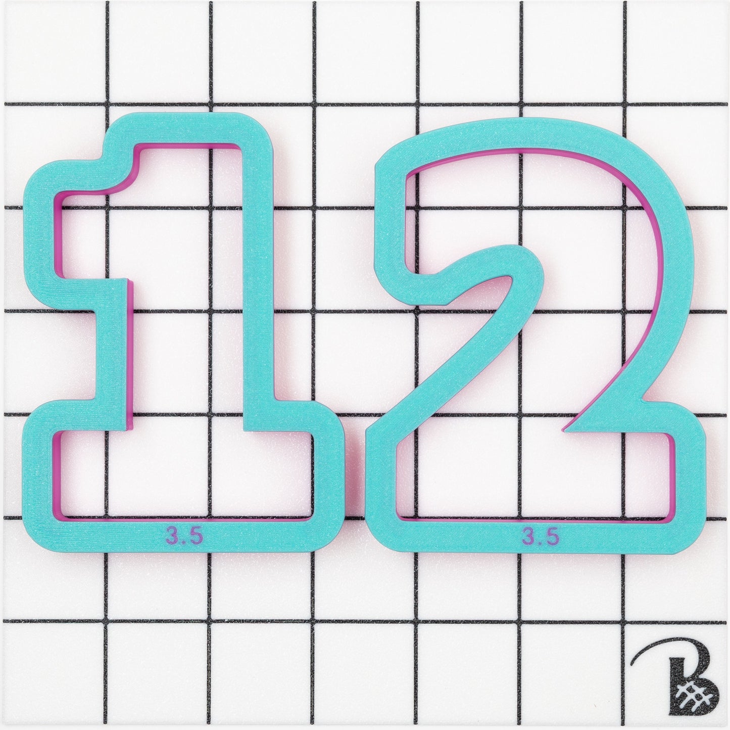 Numbers FULL SET Cookie Cutters - 9 Total