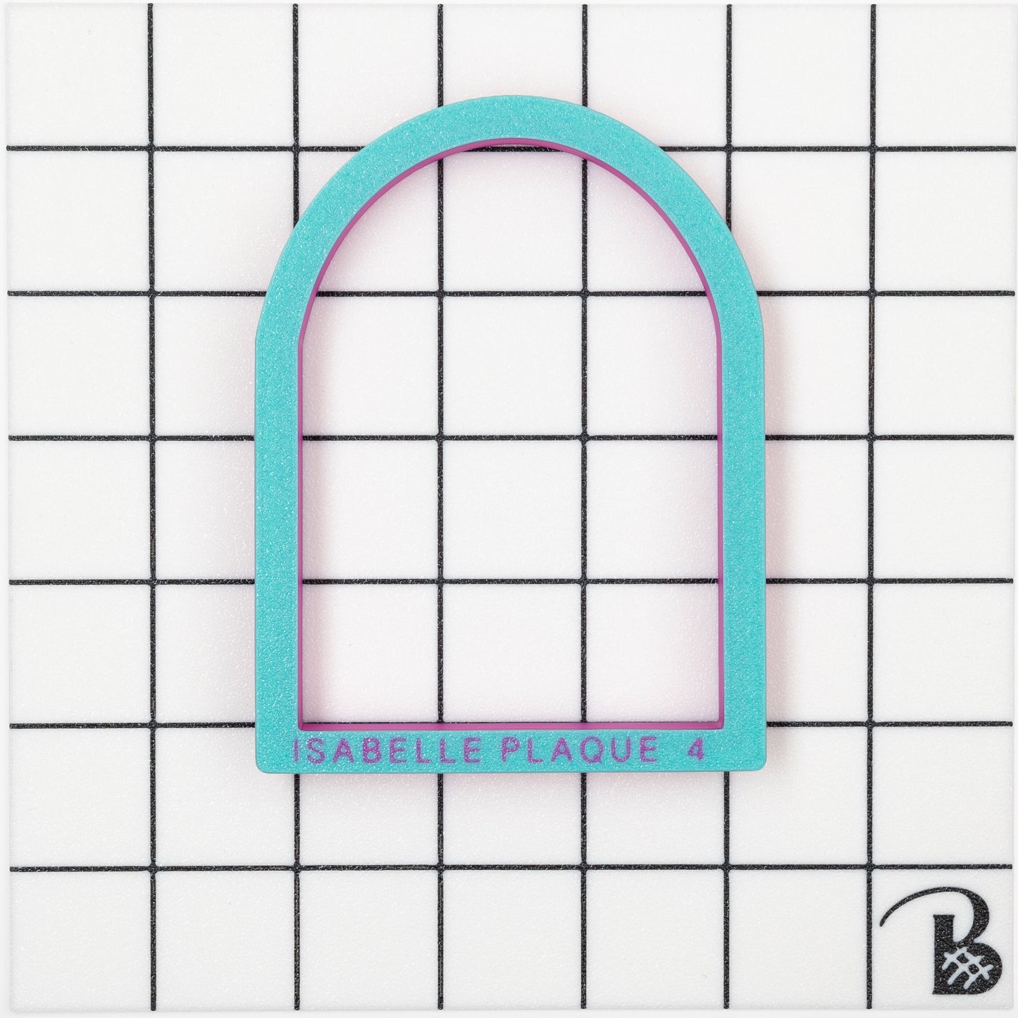 Isabelle ARCH Plaque Cookie Cutter