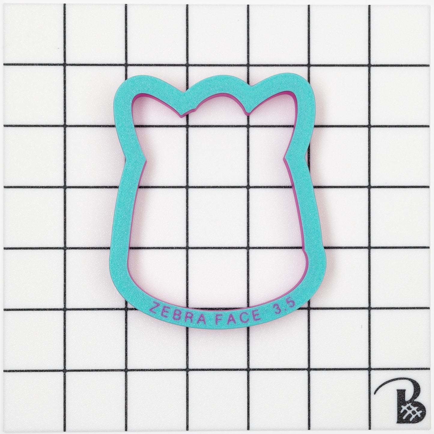 Zebra Face Cookie Cutter