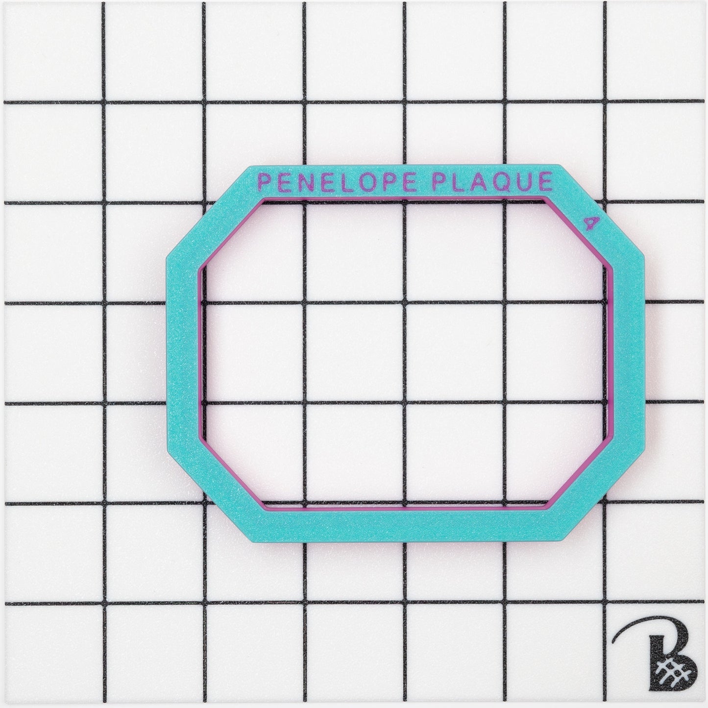 Penelope Plaque / Rectangle with cut corners Cookie Cutter