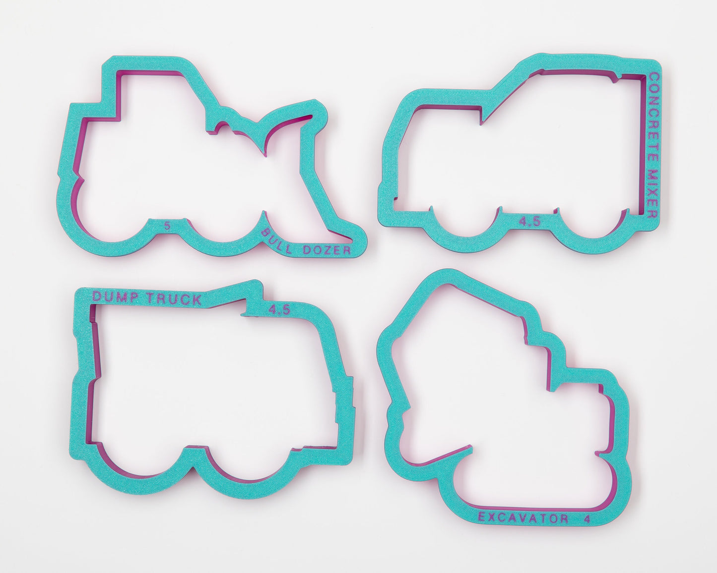 Bull Dozer Cookie Cutter