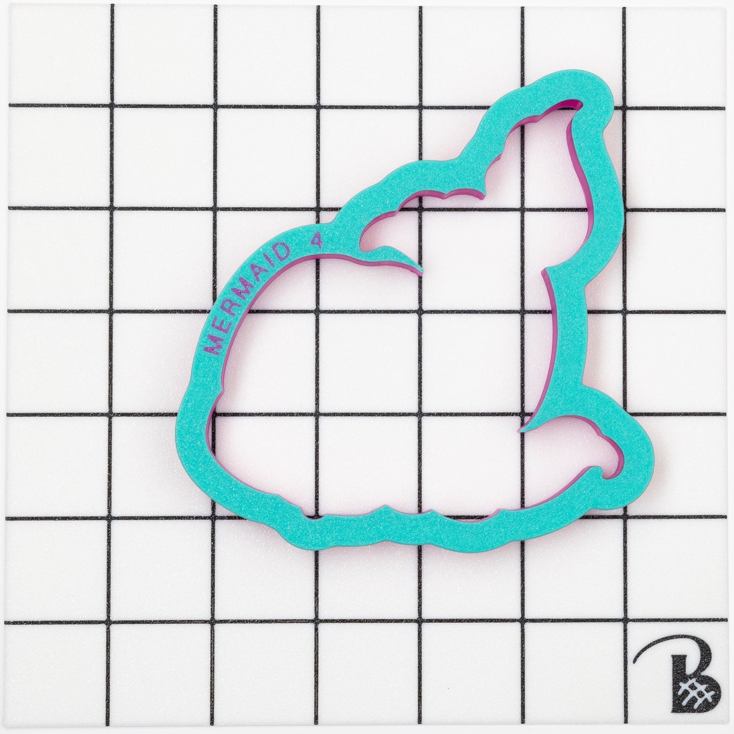 Mermaid (Laying) Cookie Cutter (recommend sizing down)