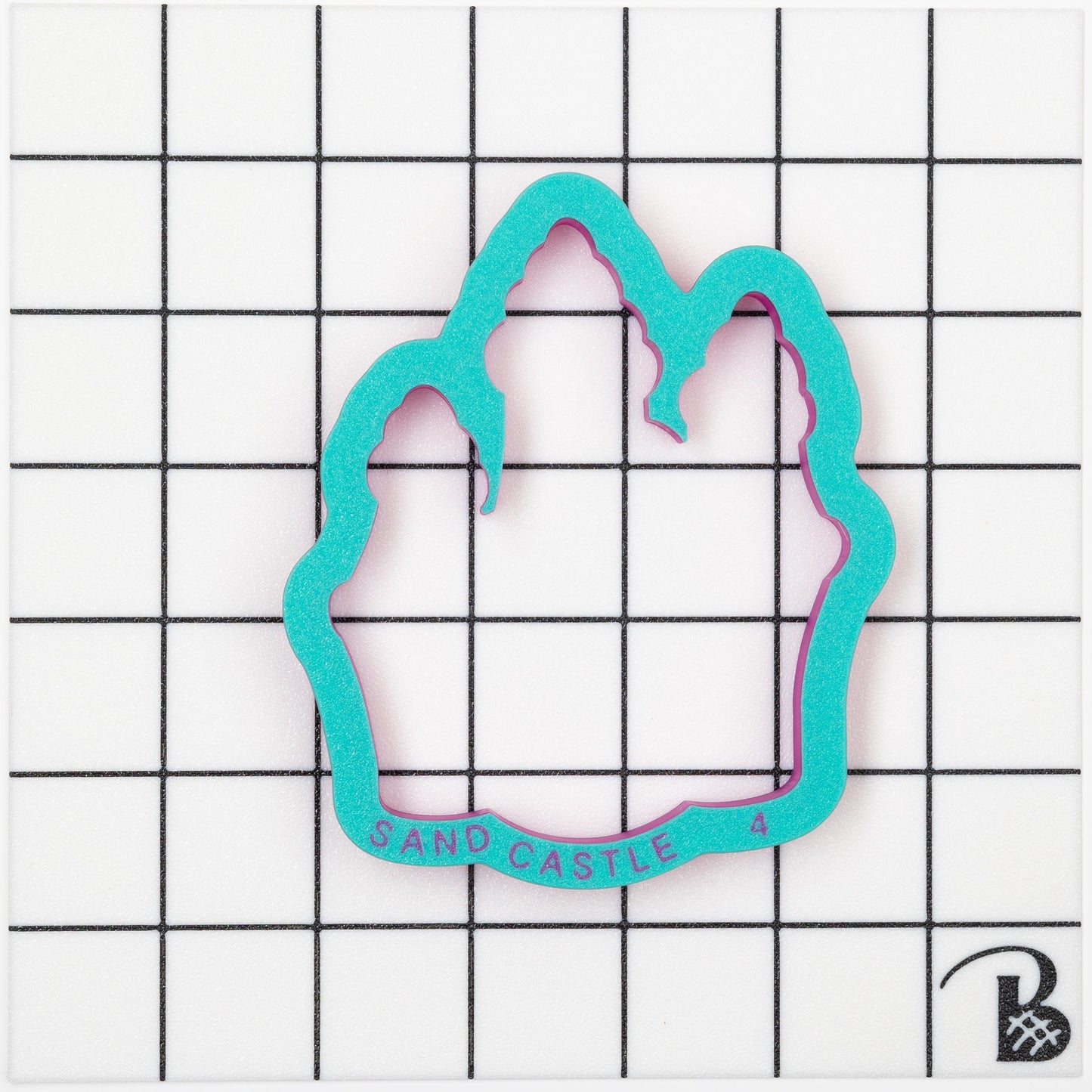Fancy Sandcastle Cookie Cutter