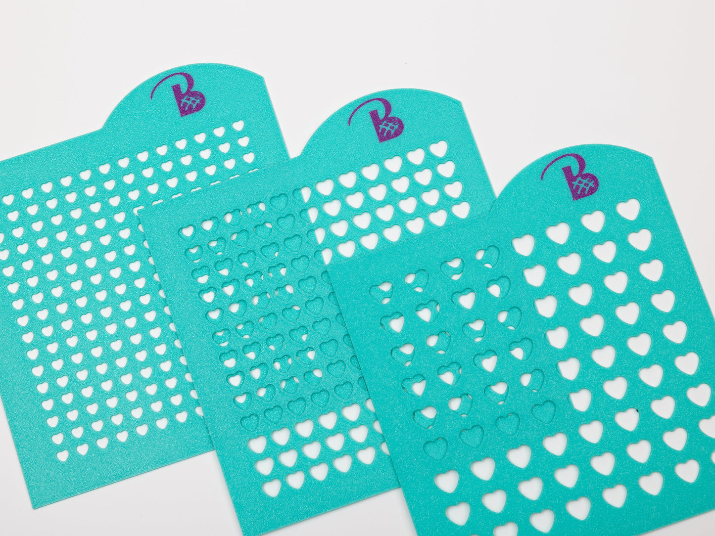 Sprinkle Stencils - Rounded Shapes 4 Pack (Sm, Md, or Lg)