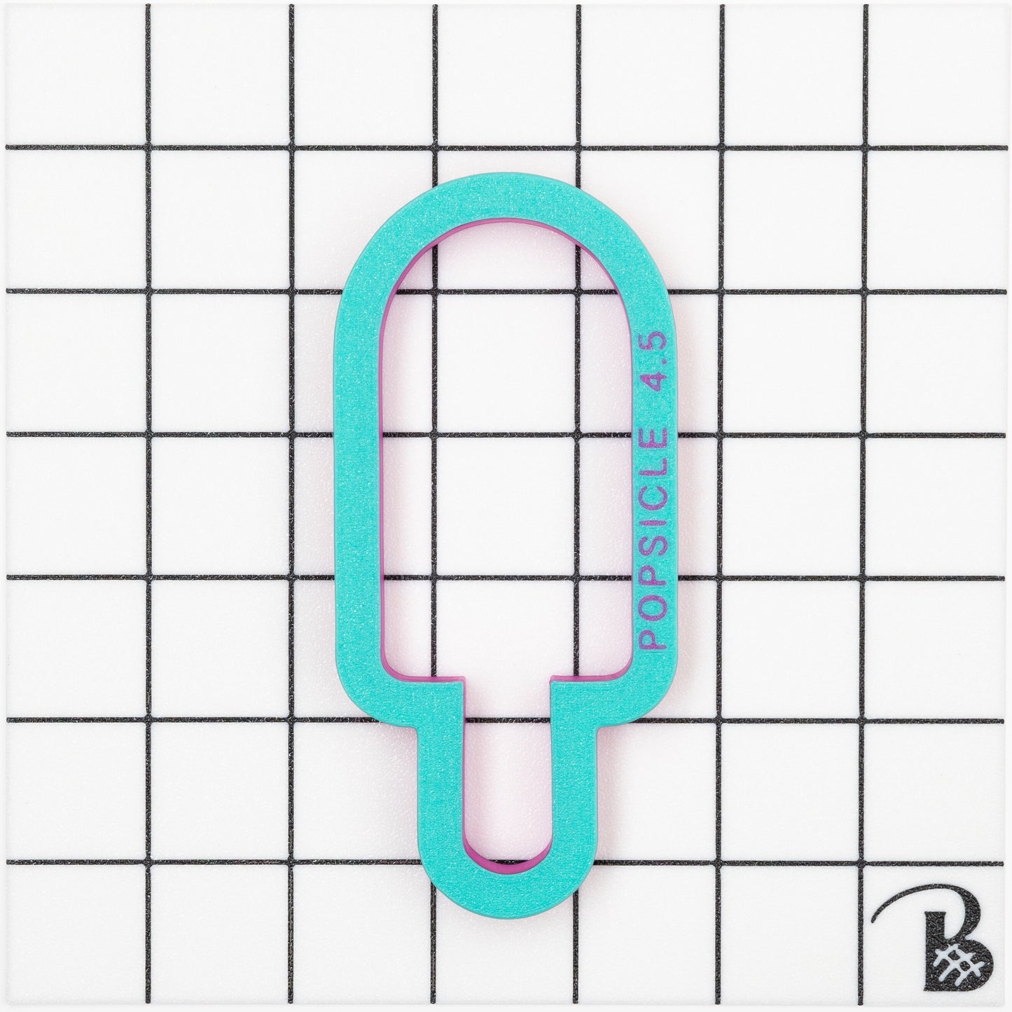 Popsicle Cookie Cutter (recommend sizing up)
