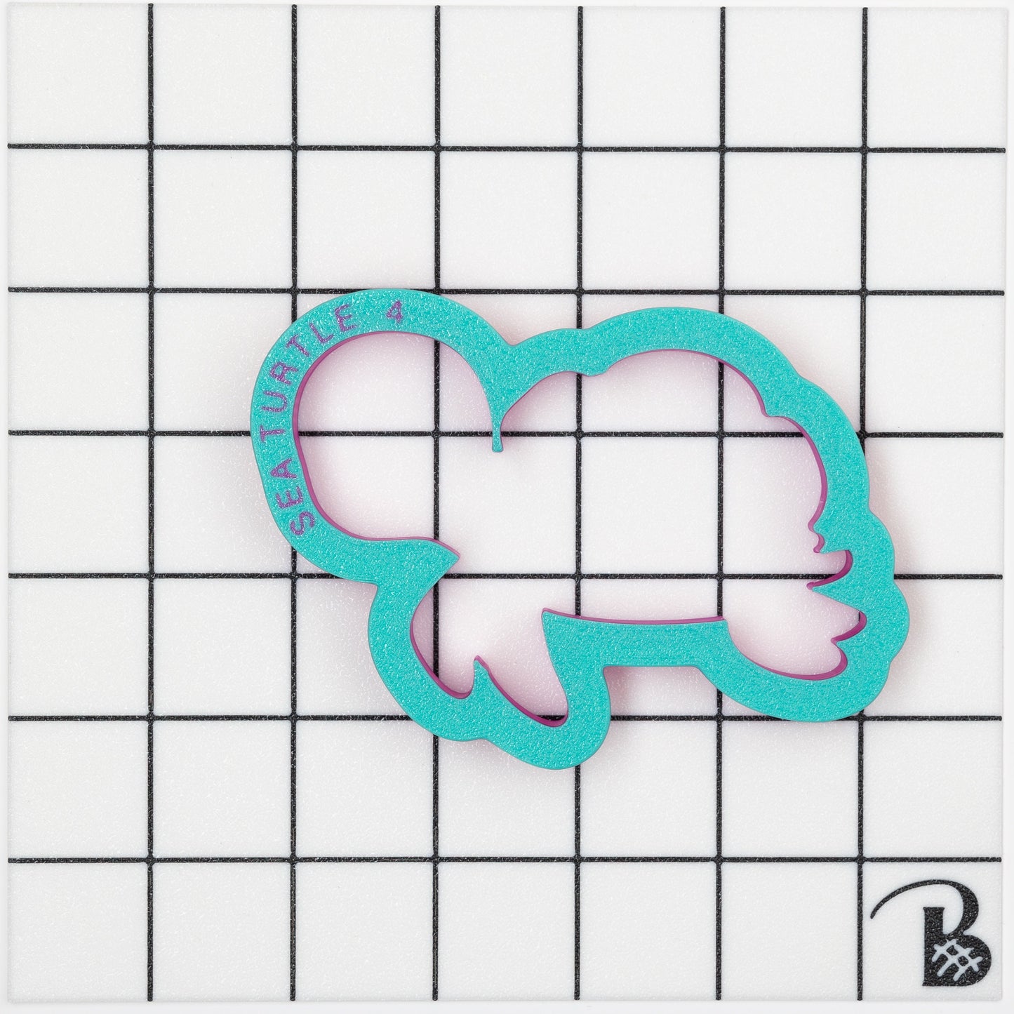 Sea Turtle (Side View) - Option 2 Cookie Cutter