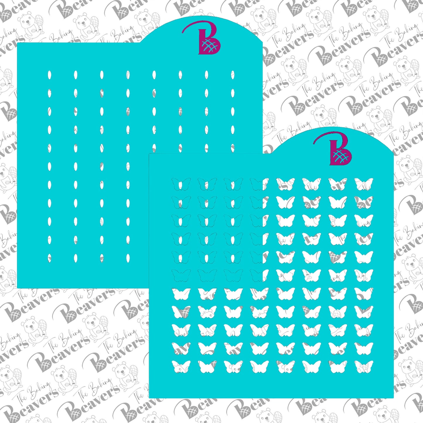 Butterfly Sprinkle Stencils (2 part)