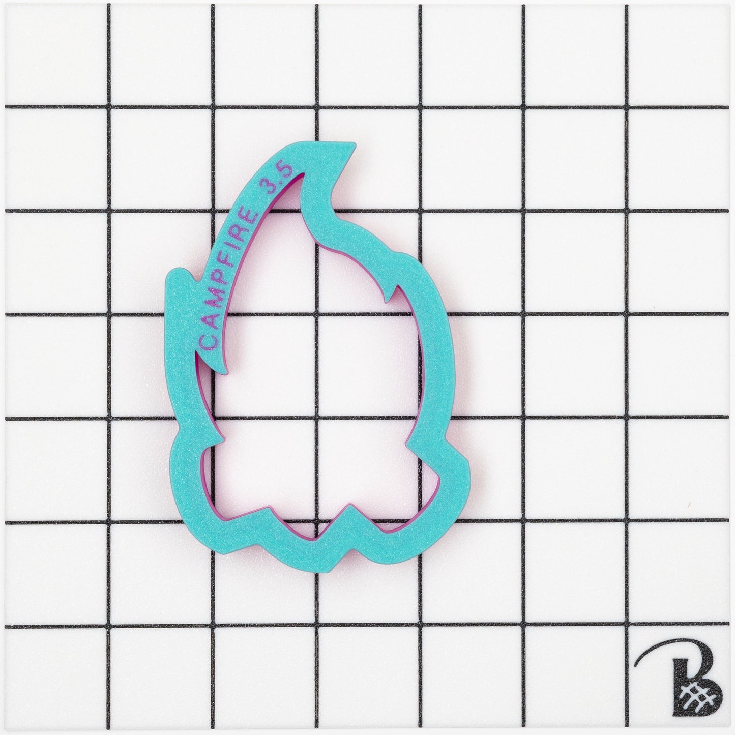 Campfire Cookie Cutter (recommend sizing up)