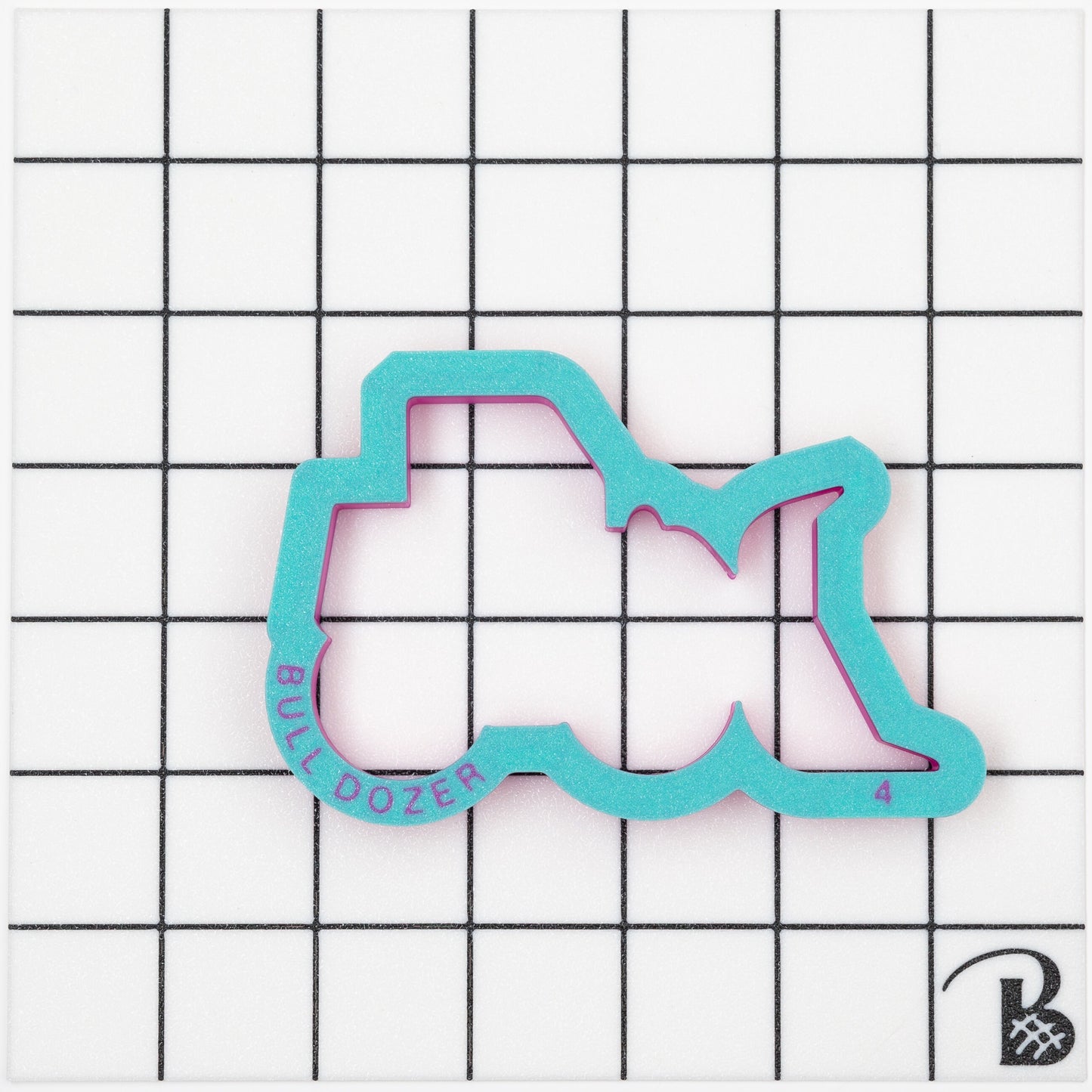 Bull Dozer Cookie Cutter