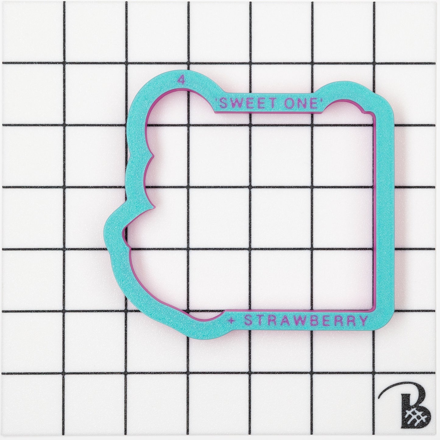'Sweet One' with Strawberry Cookie Cutter