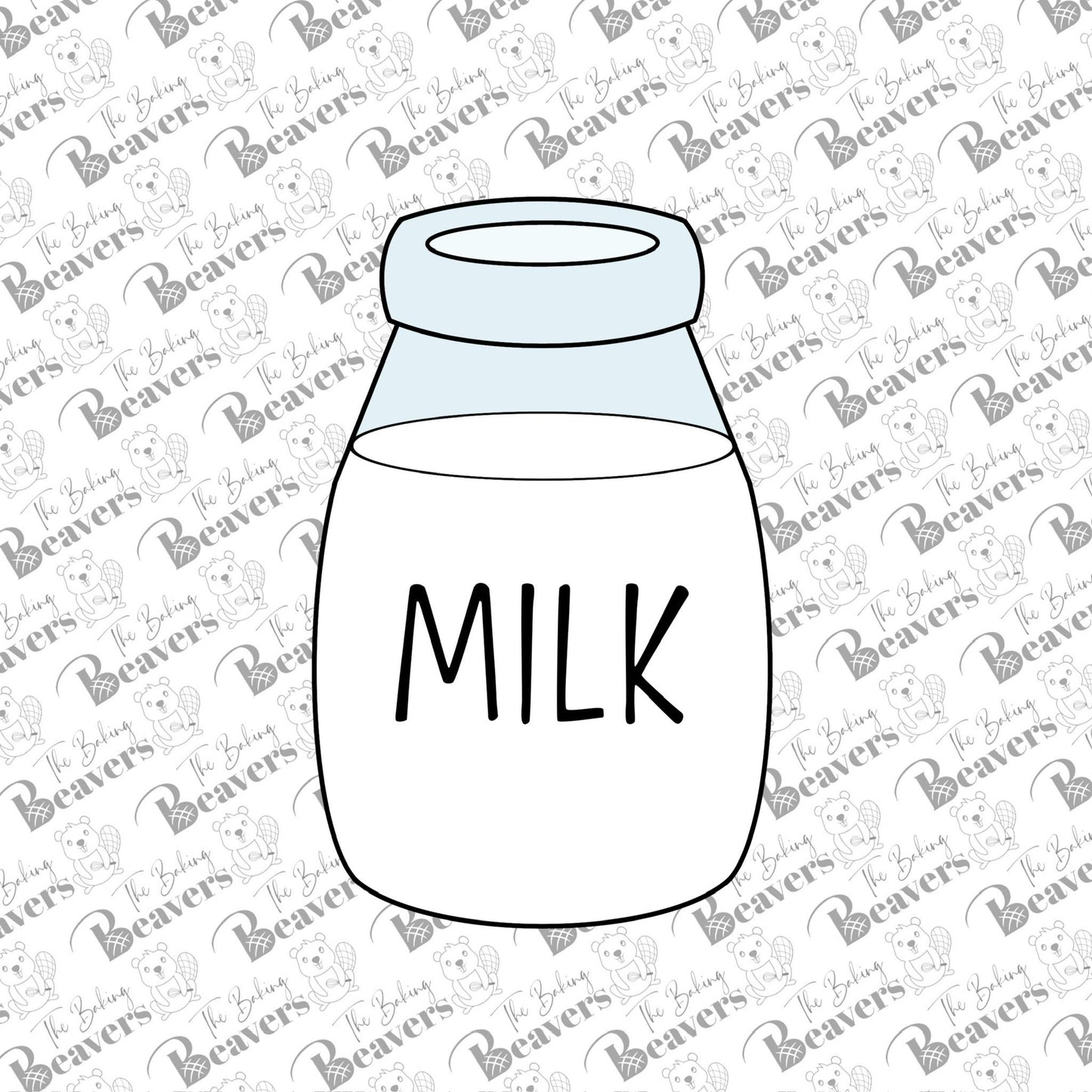 Milk Bottle Cookie Cutter