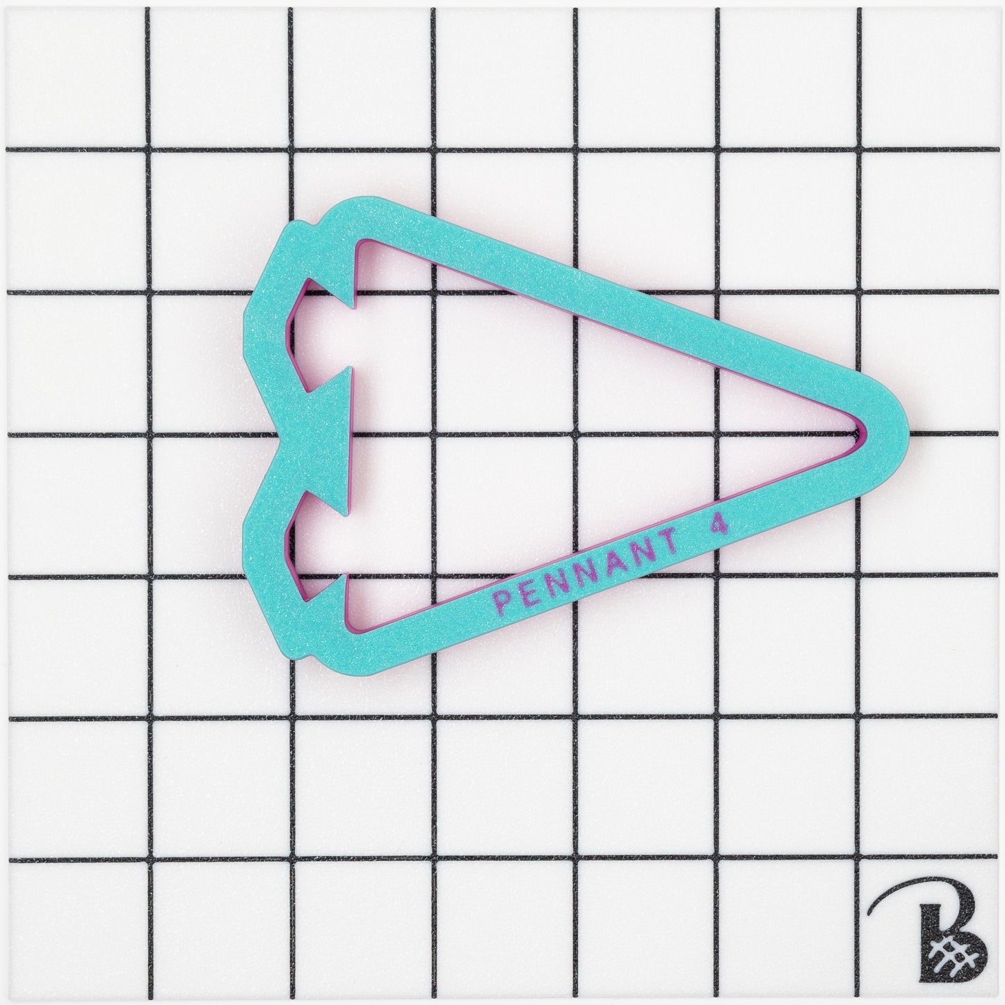 Sports Pennant Cookie Cutter (recommend sizing up)