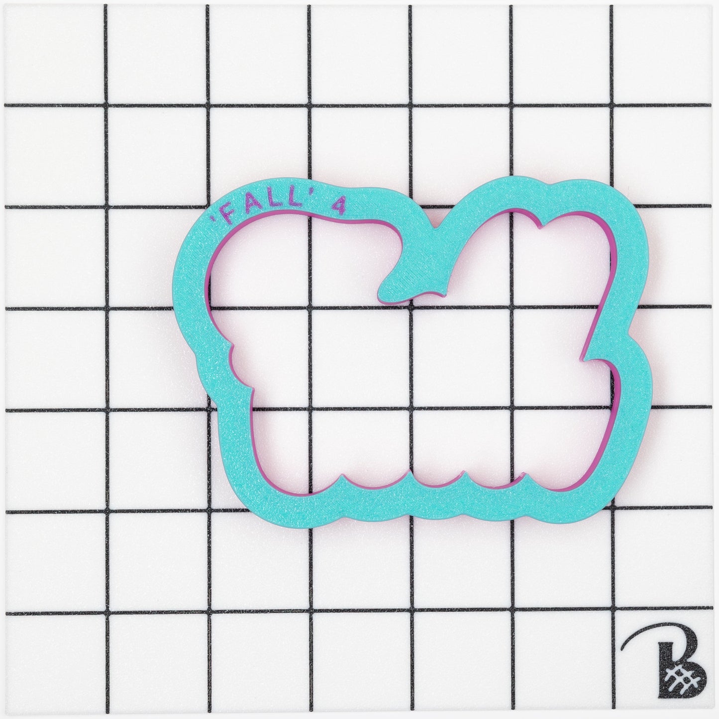 Fall Text Cookie Cutter (With or Without Stencil)