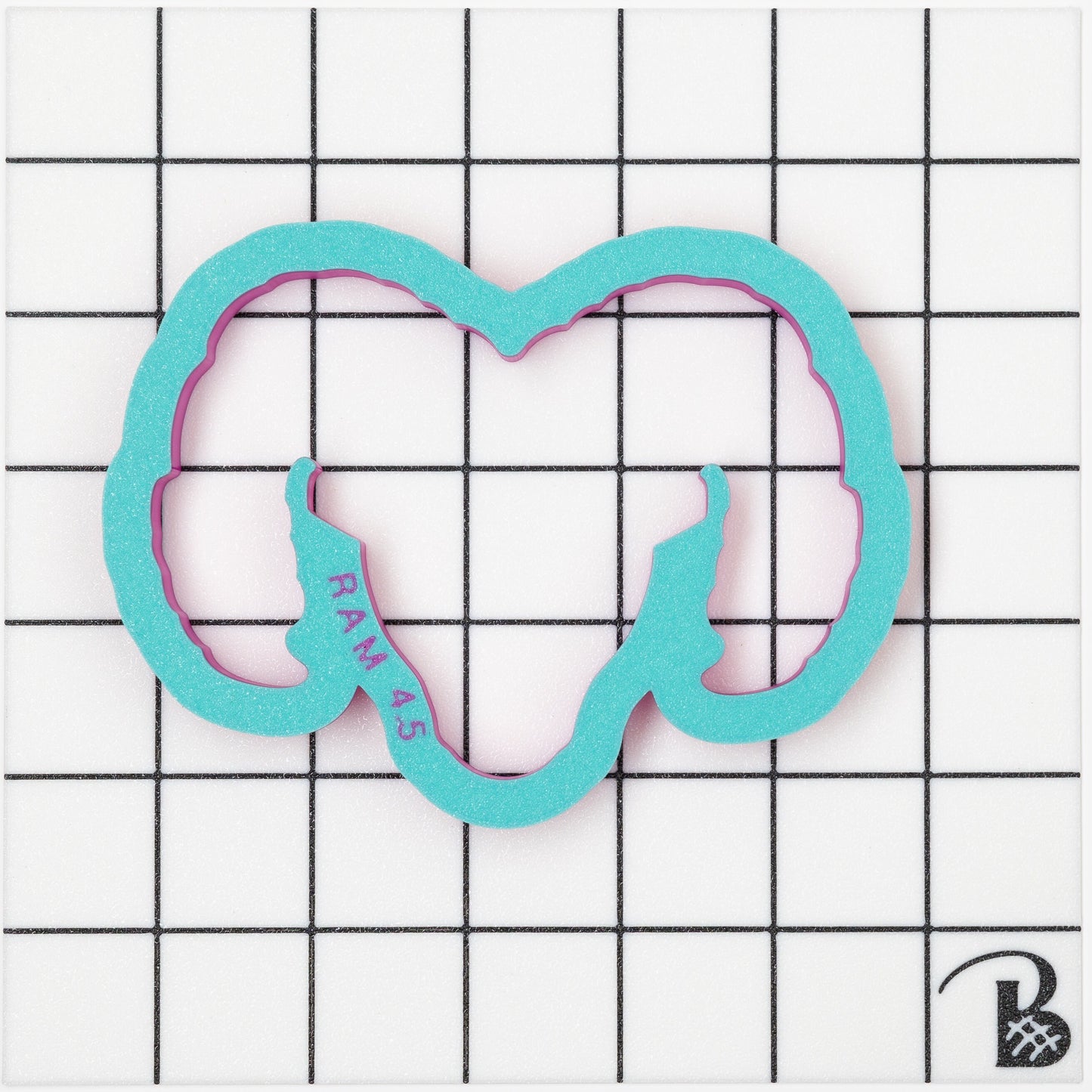 Ram Head Cookie Cutter