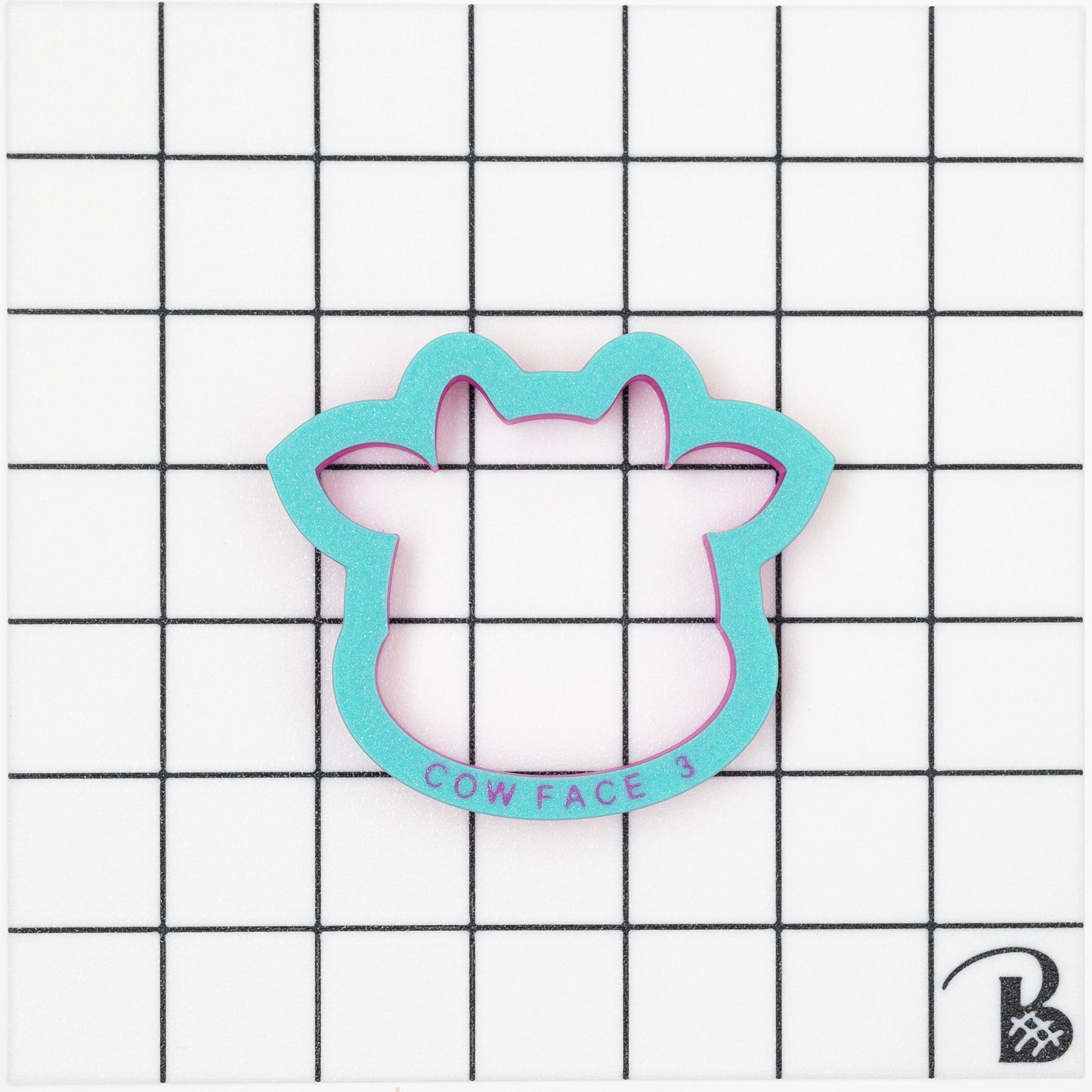 Cow Face Cookie Cutter