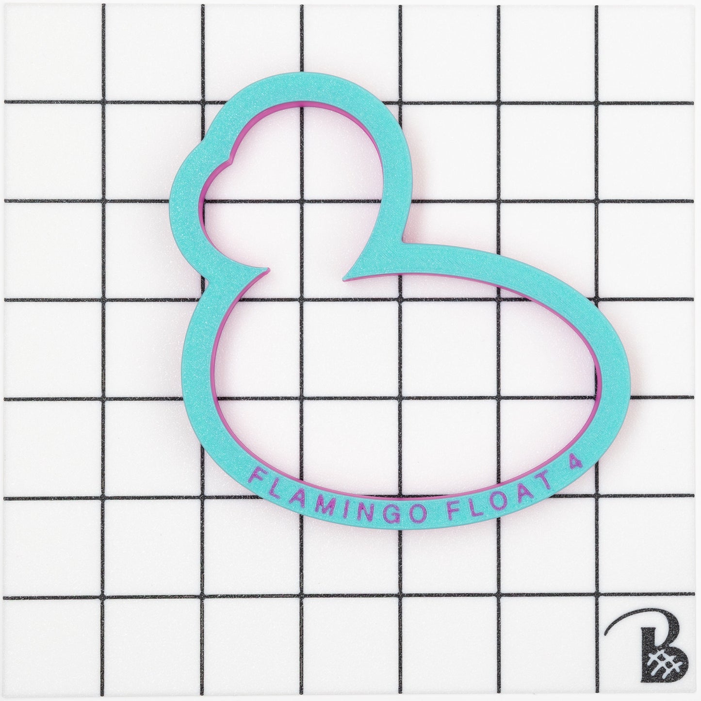 Flamingo Pool Float Cookie Cutter