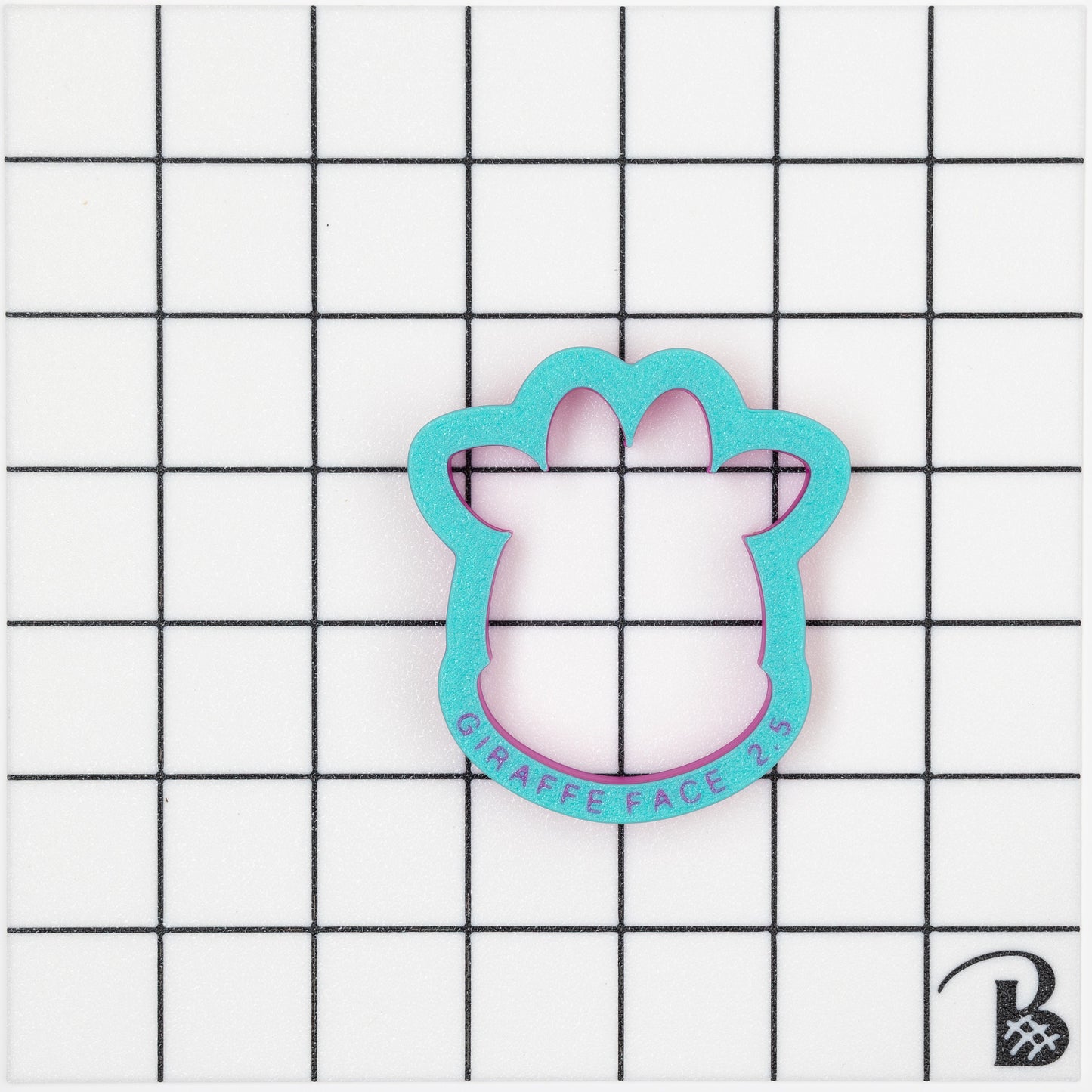 Giraffe Face Cookie Cutter