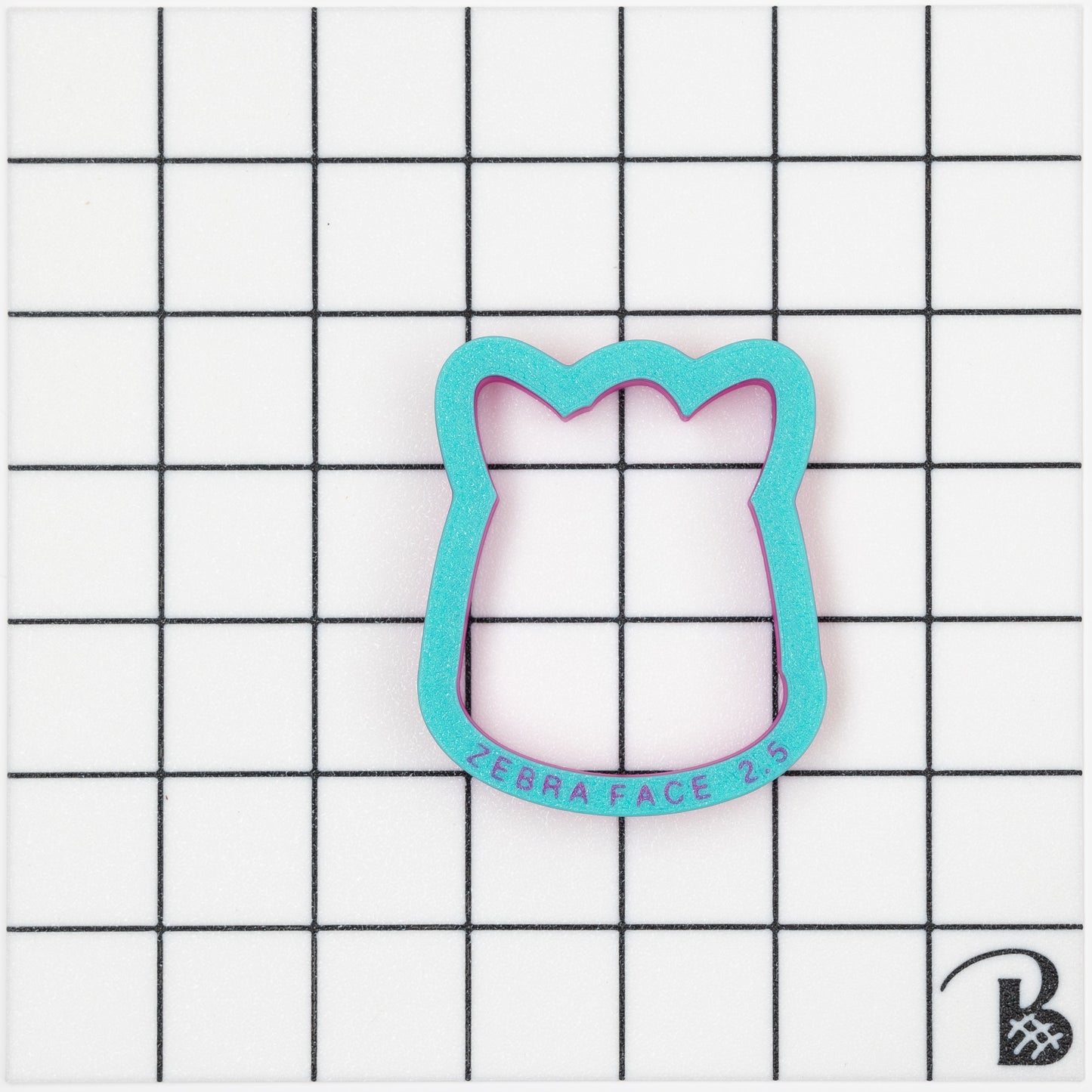 Zebra Face Cookie Cutter