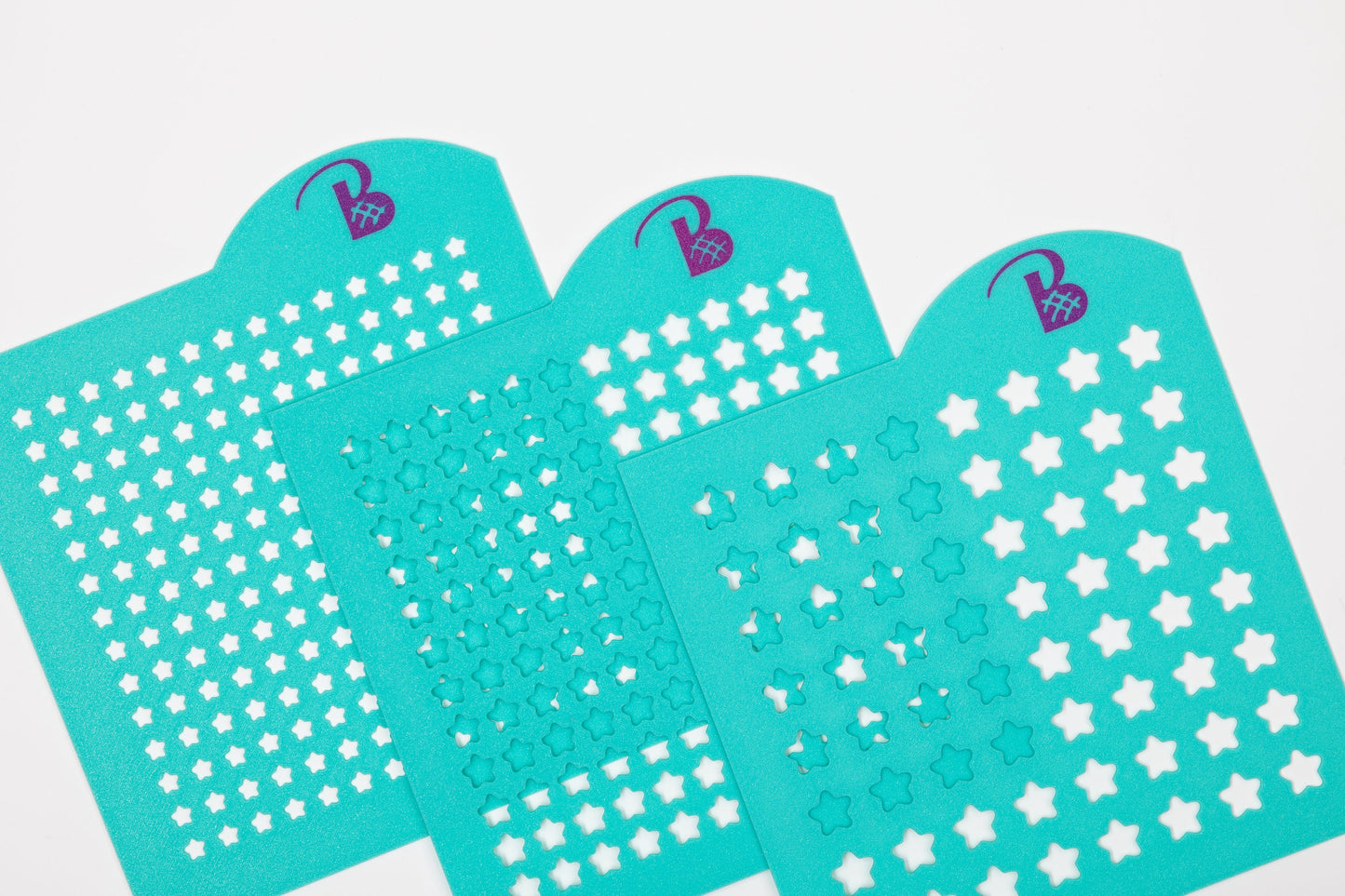 Rounded Star Sprinkle Stencils (Sm, Md, or Lg)
