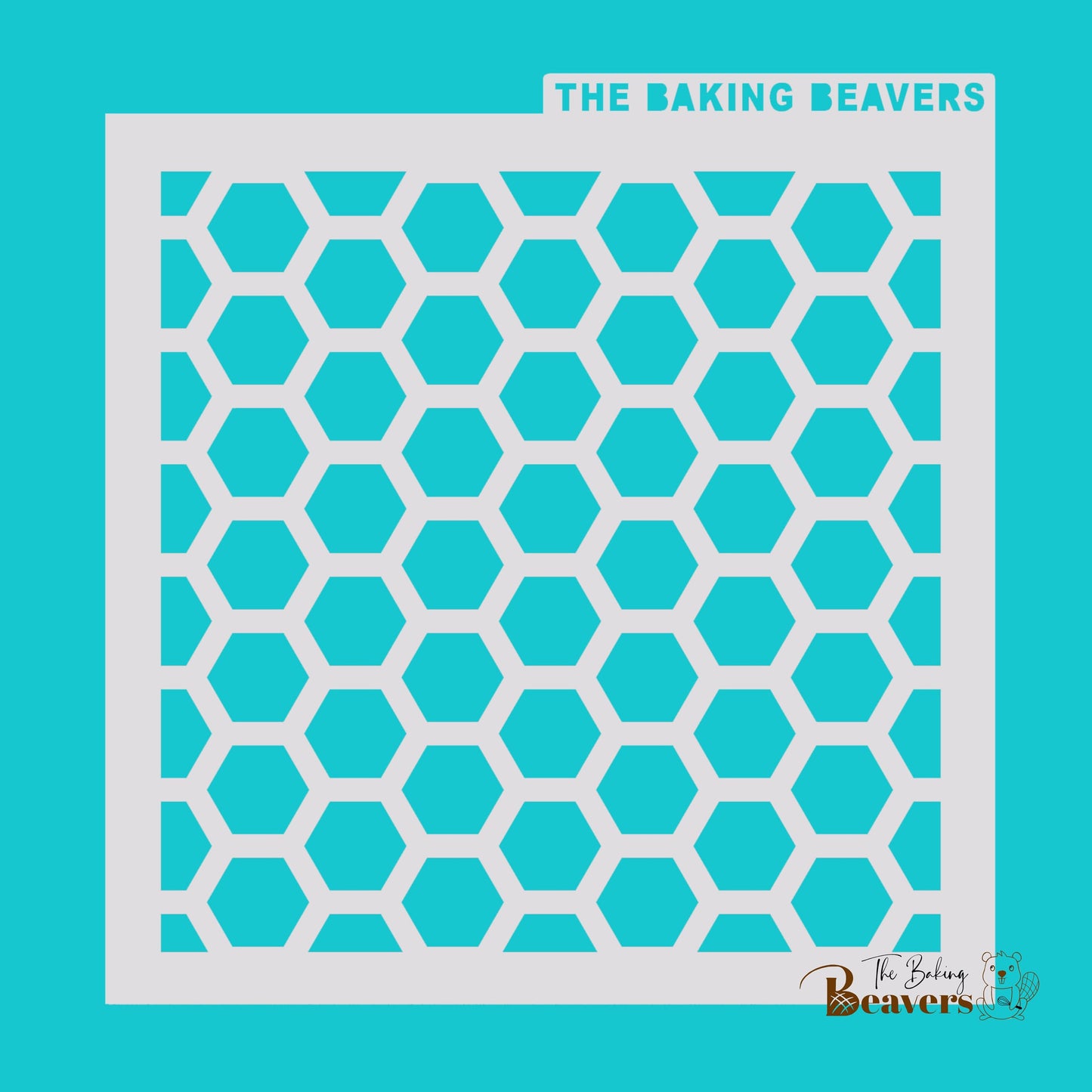 Honeycomb Pattern Stencil (3 size options)