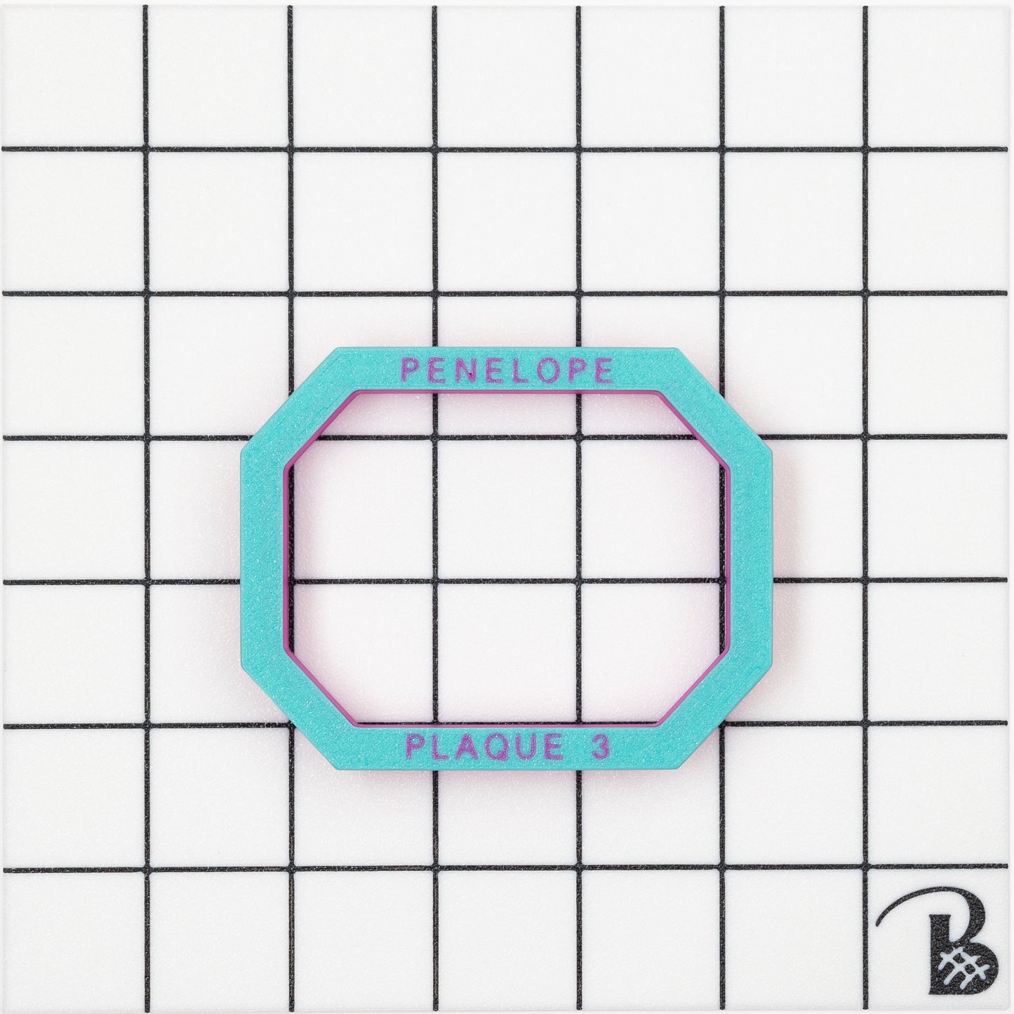 Penelope Plaque / Rectangle with cut corners Cookie Cutter
